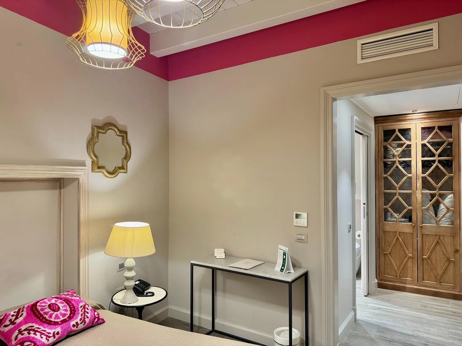 Bedroom in Hotel San Michele