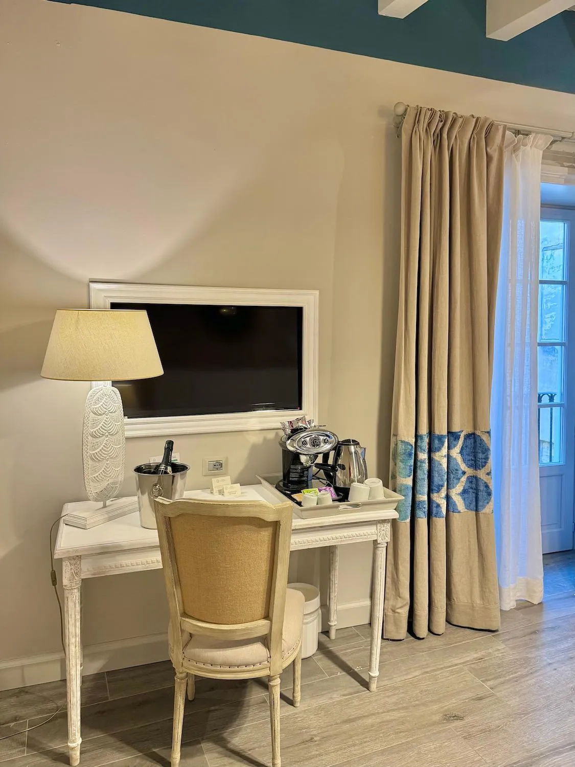 Decorative detail in Hotel San Michele