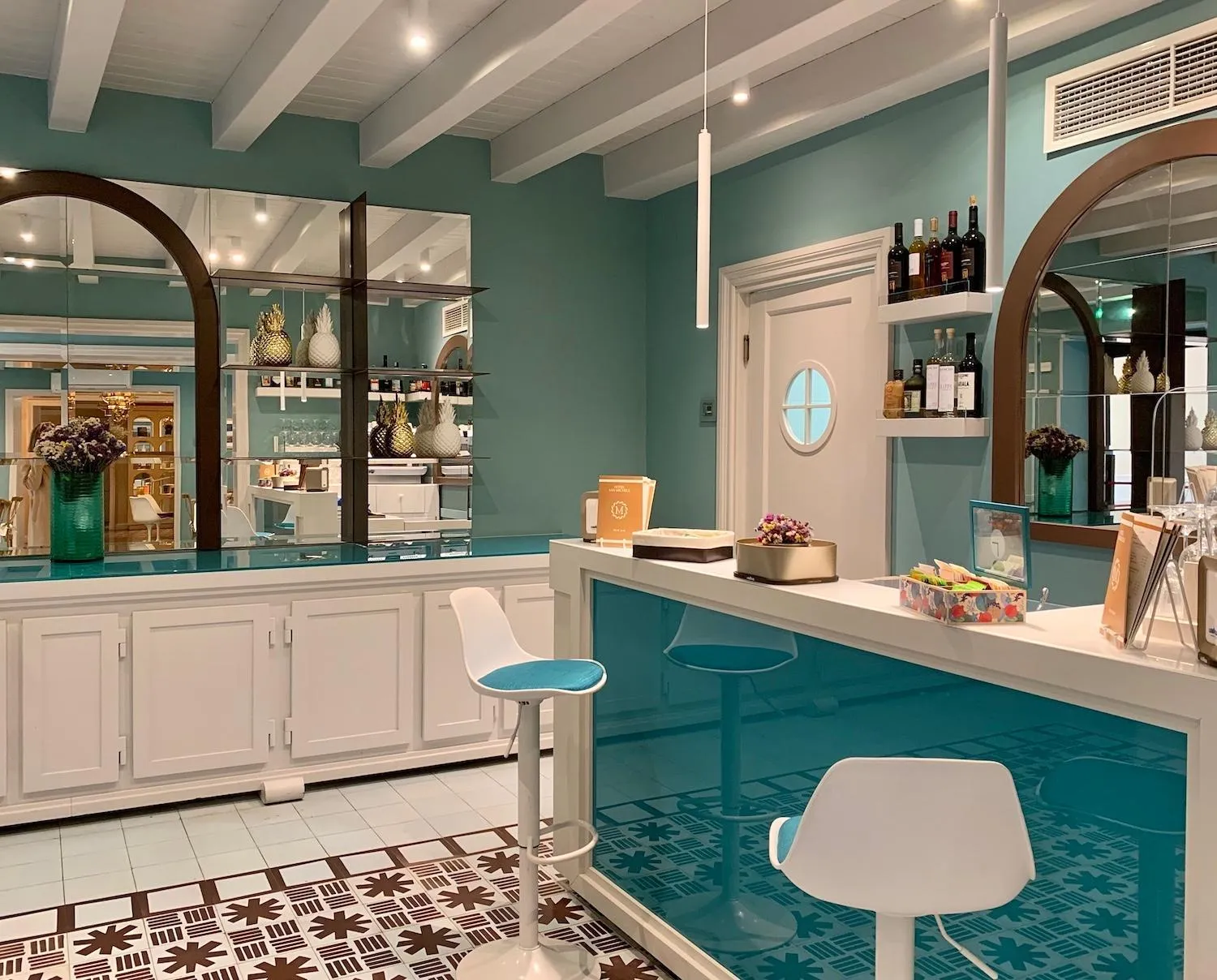 Lounge or bar in Hotel San Michele