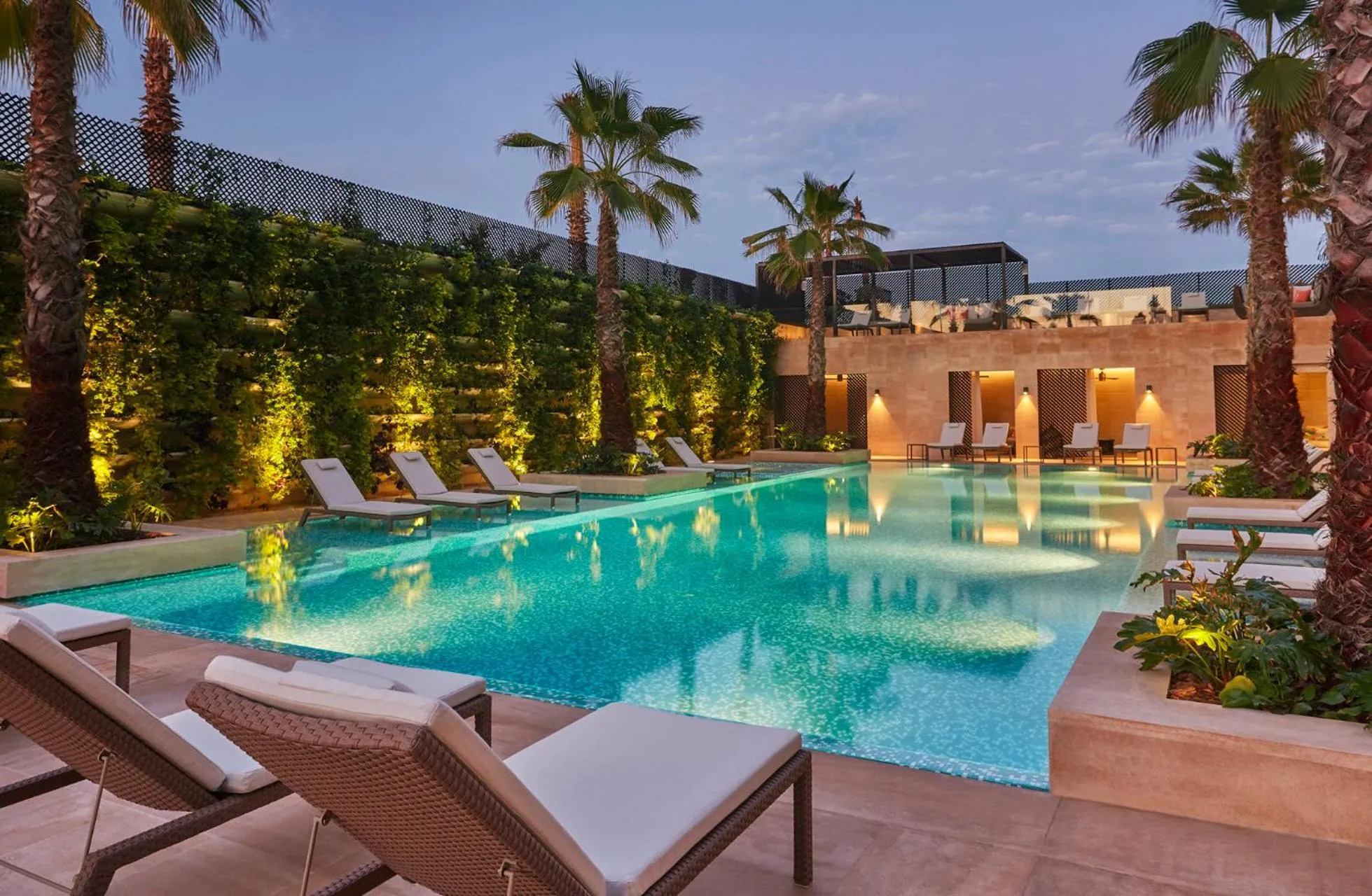 Swimming pool in Four Seasons Hotel Casablanca