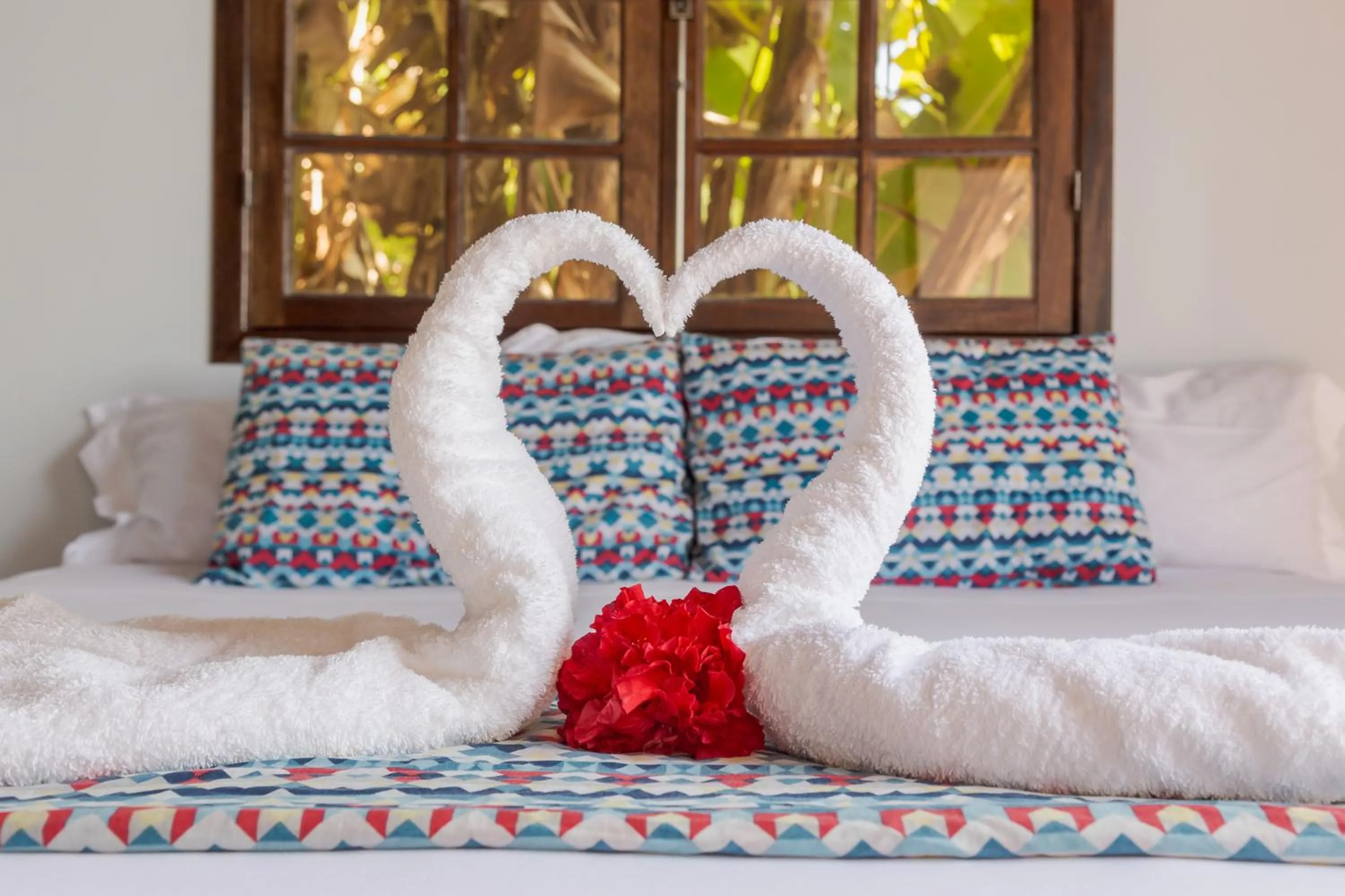 Bed in Pousada Toca do Mar