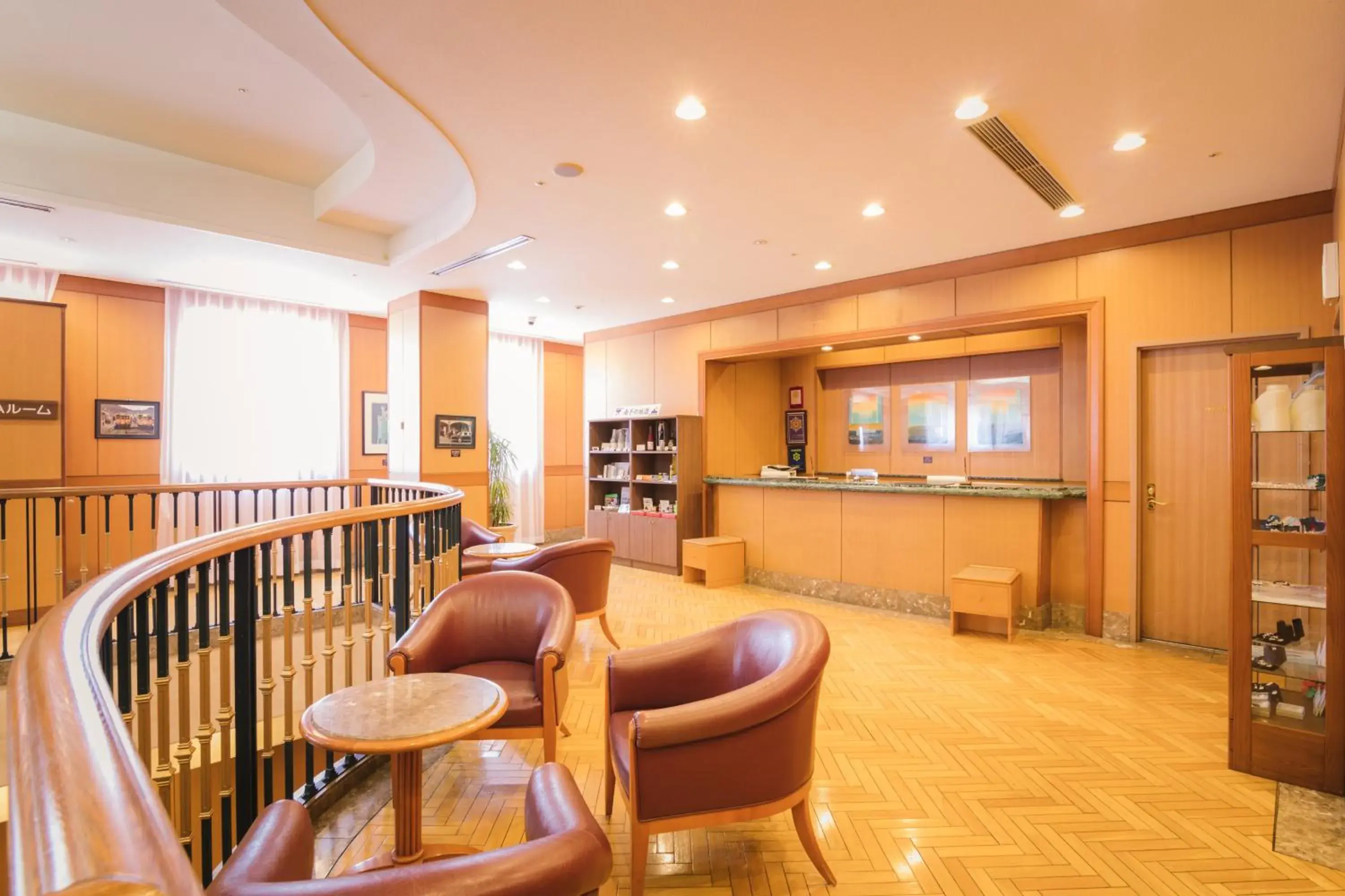 Lobby or reception in JR Hotel Clement Uwajima Lobby or reception in JR Hotel Clement Uwajima