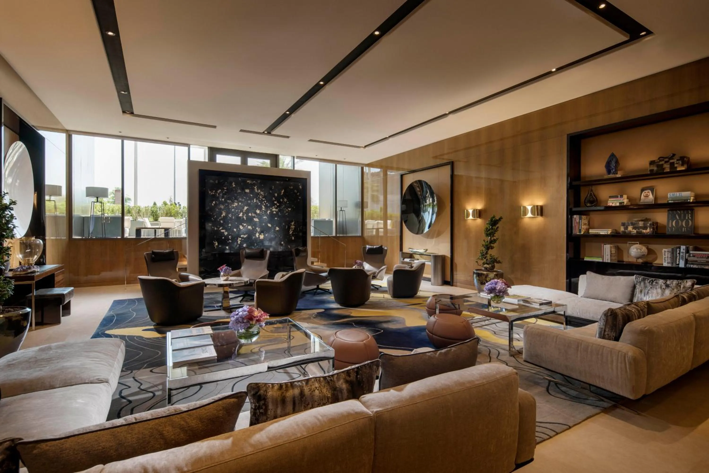 Lounge or bar in Four Seasons Hotel Dubai International Financial Centre