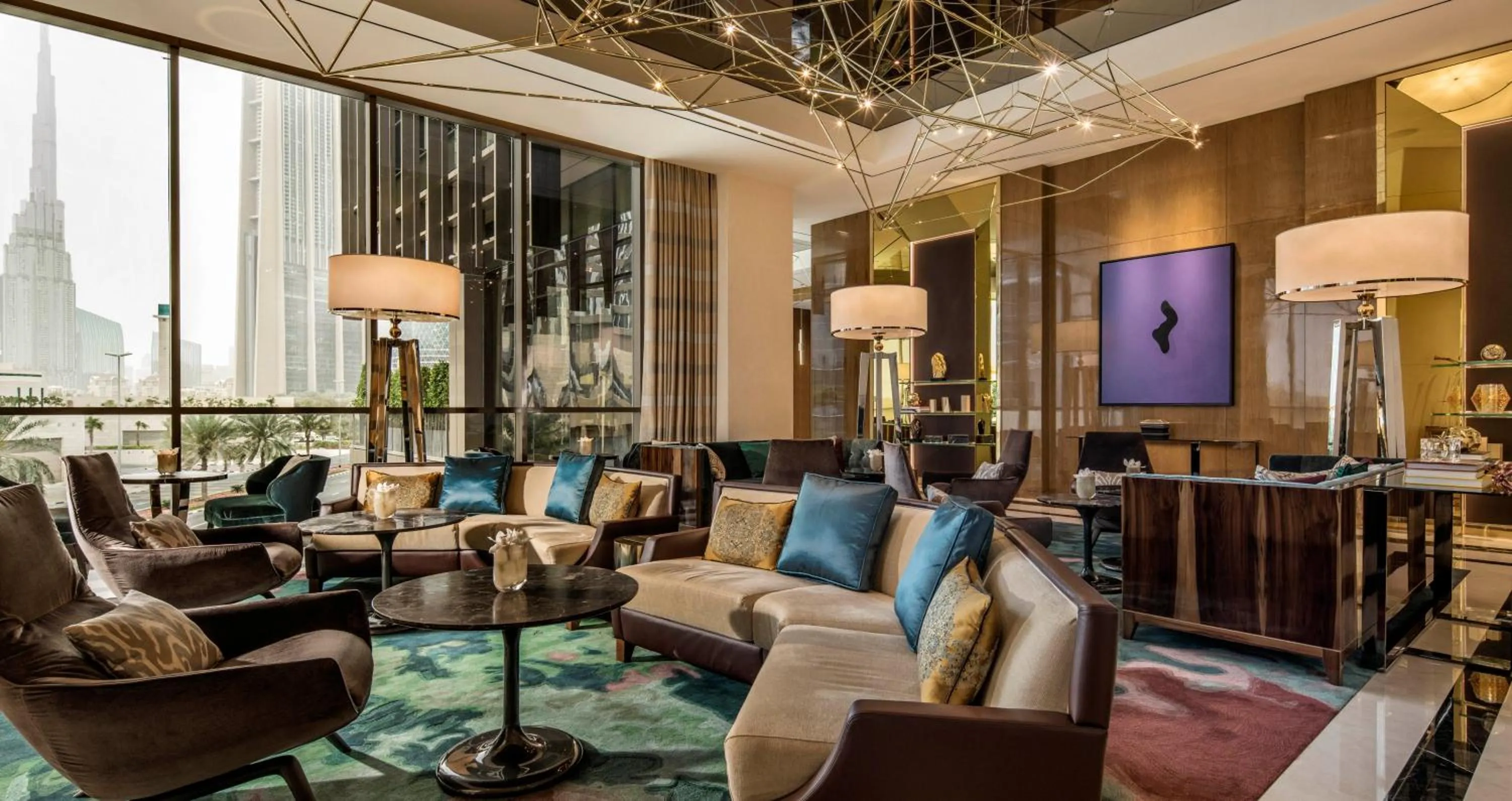 Lobby or reception in Four Seasons Hotel Dubai International Financial Centre