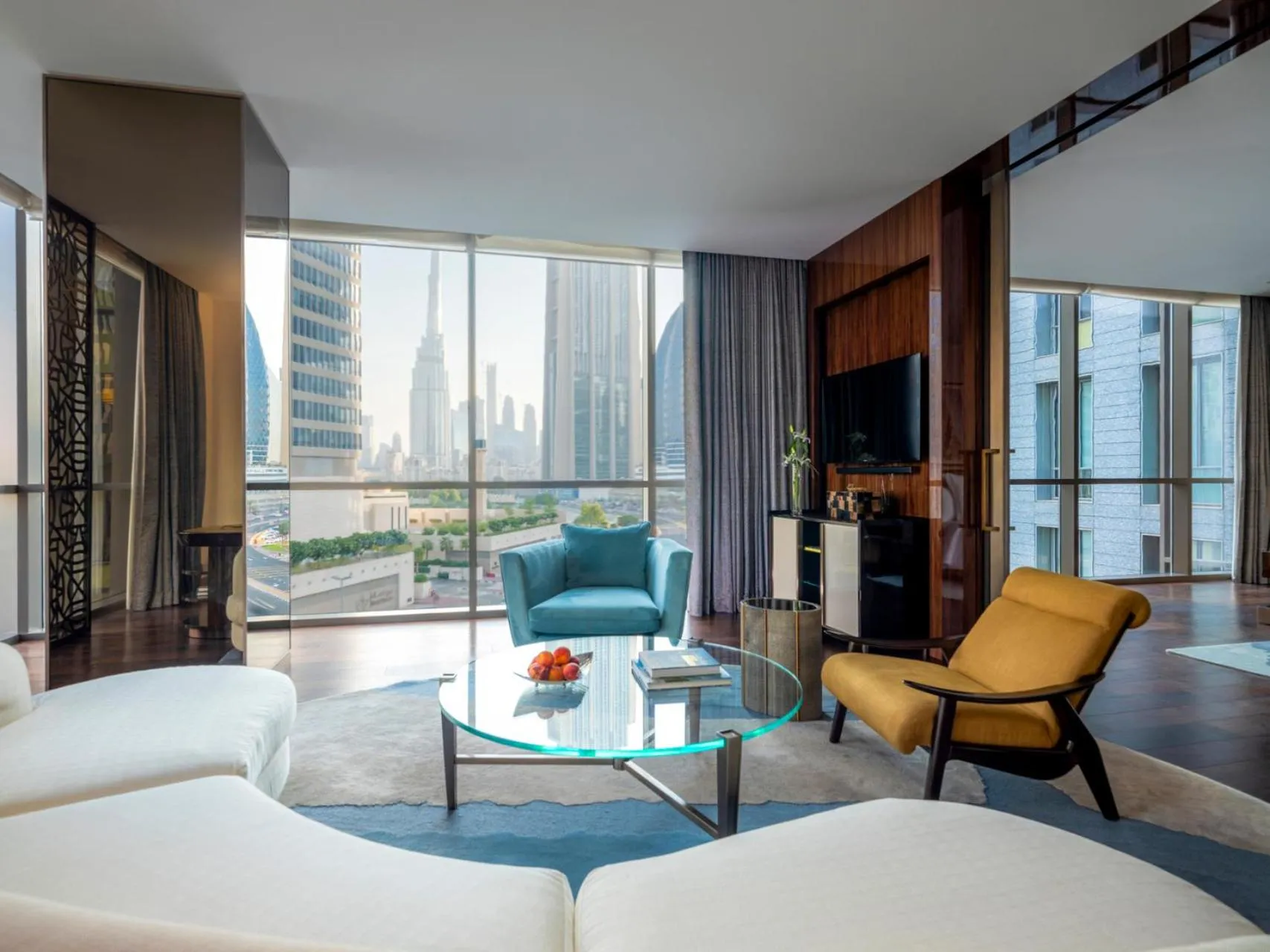 Nearby landmark, Bed in Four Seasons Hotel Dubai International Financial Centre