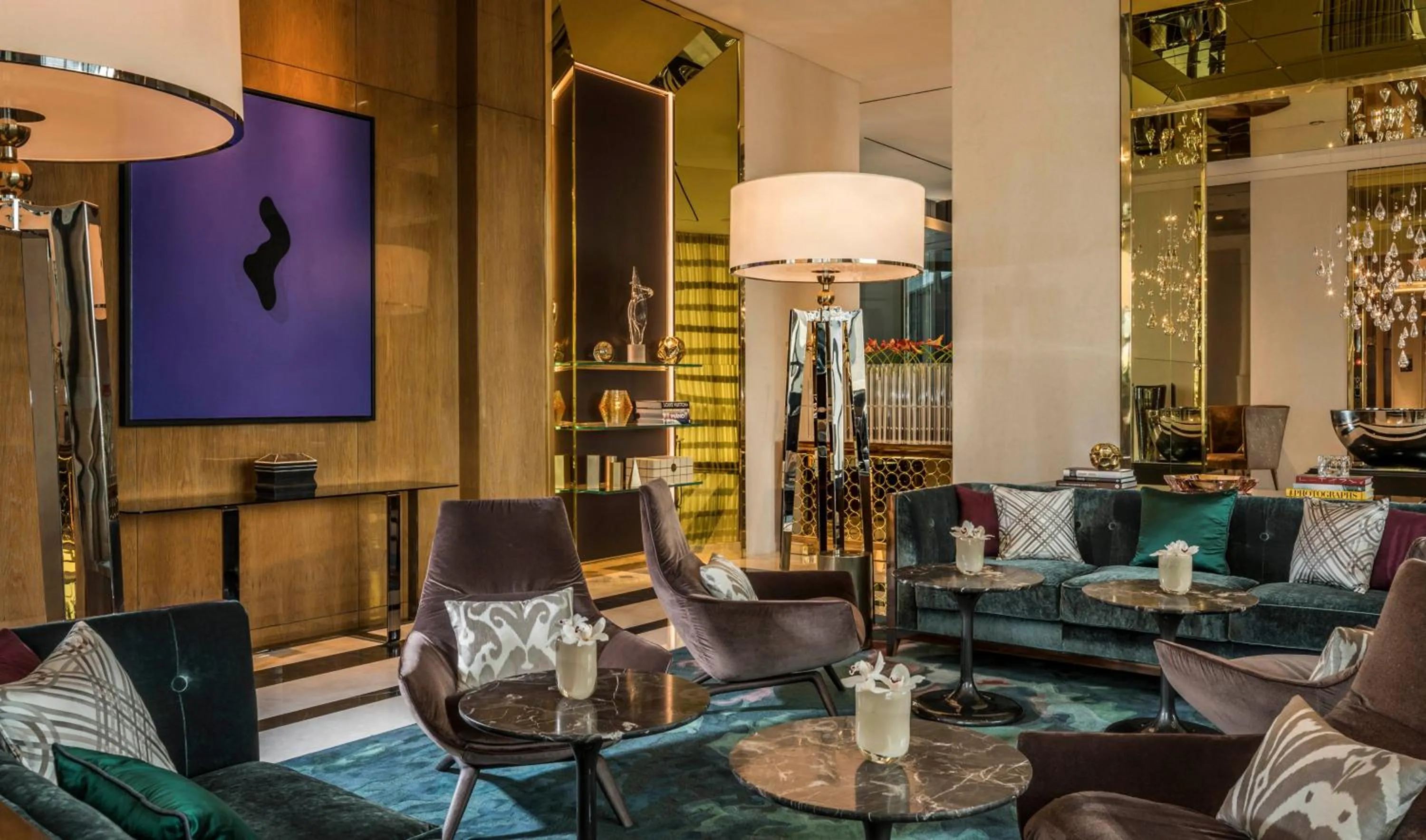 Lobby or reception in Four Seasons Hotel Dubai International Financial Centre