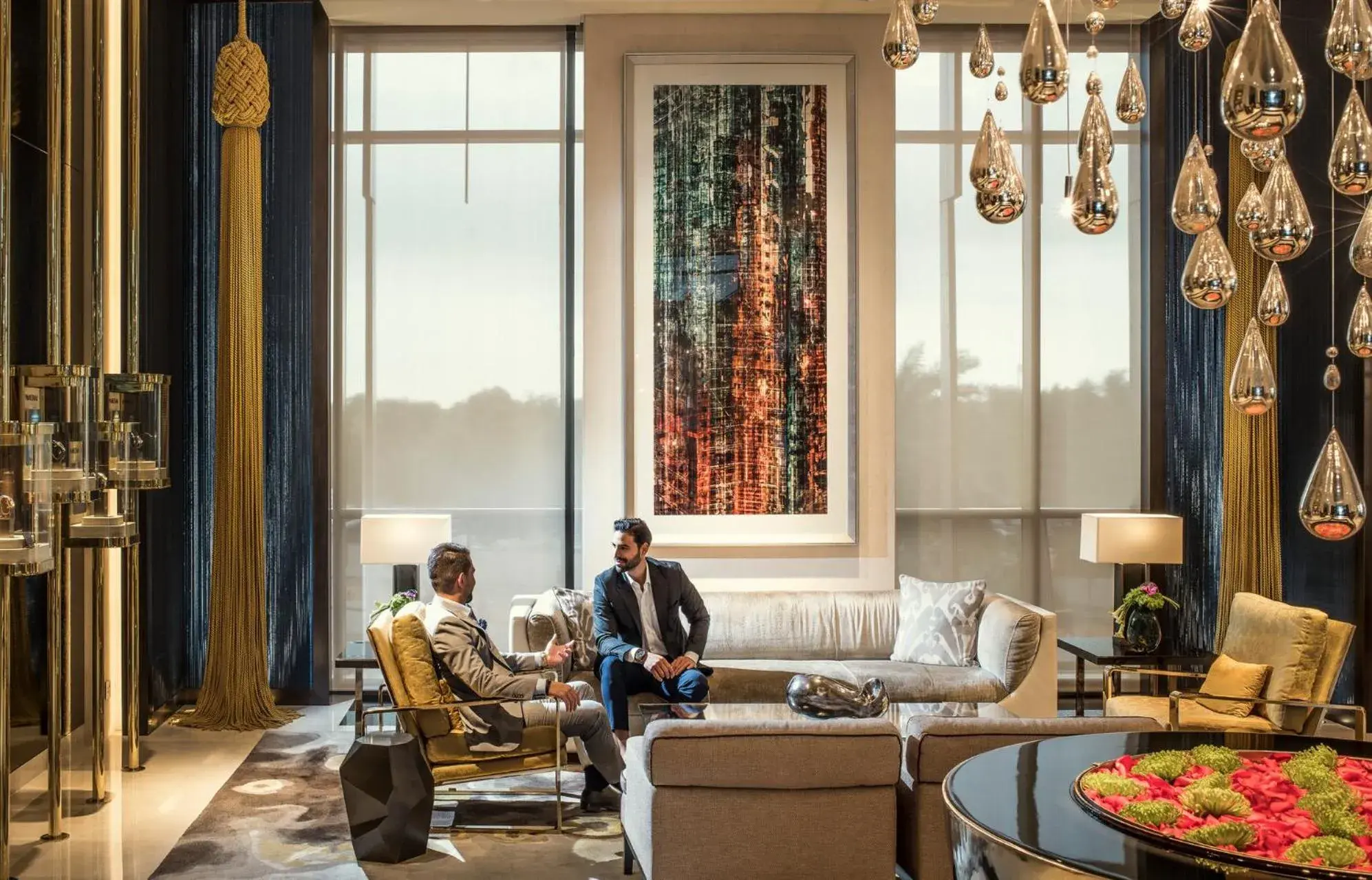 Facade/entrance in Four Seasons Hotel Dubai International Financial Centre Facade/entrance in Four Seasons Hotel Dubai International Financial Centre