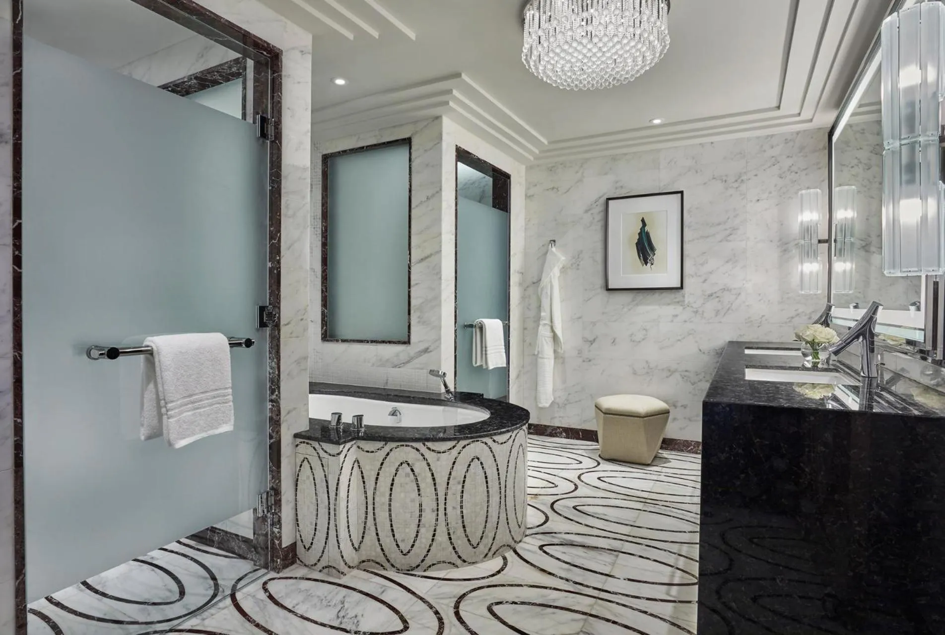 Bathroom in Four Seasons Hotel Abu Dhabi at Al Maryah Island