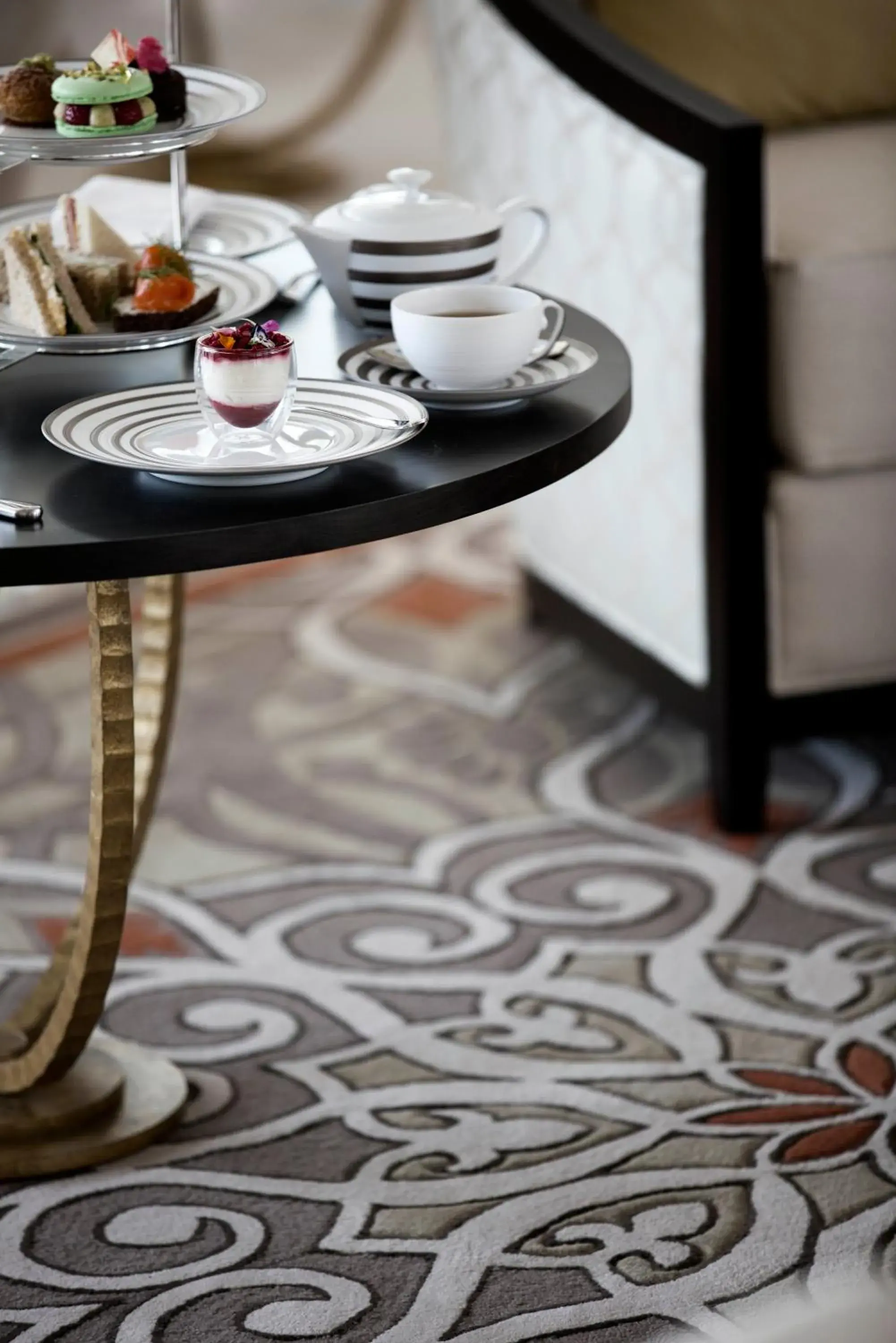 Food close-up in Four Seasons Hotel Abu Dhabi at Al Maryah Island Food close-up in Four Seasons Hotel Abu Dhabi at Al Maryah Island