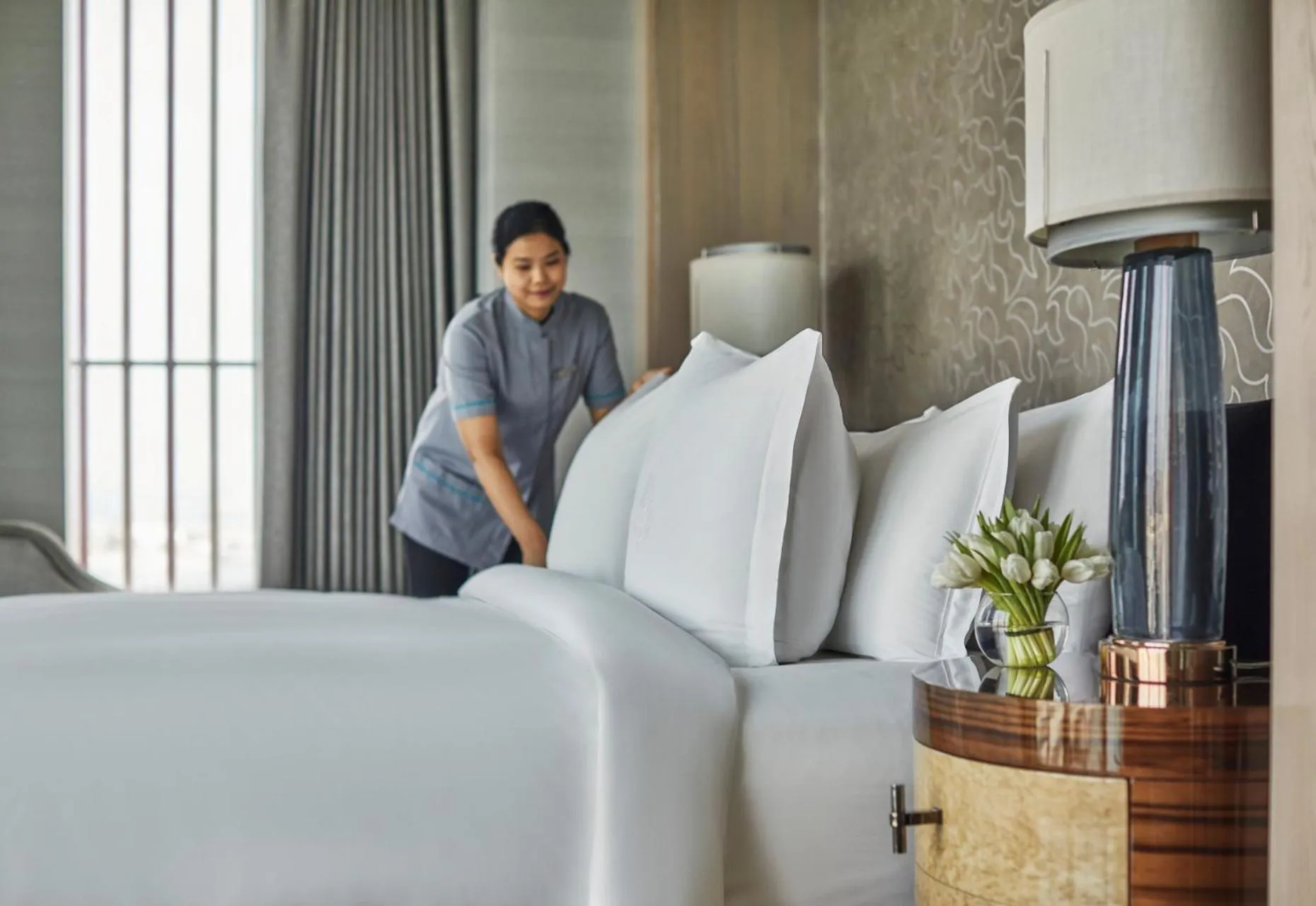 Bedroom in Four Seasons Hotel Abu Dhabi at Al Maryah Island