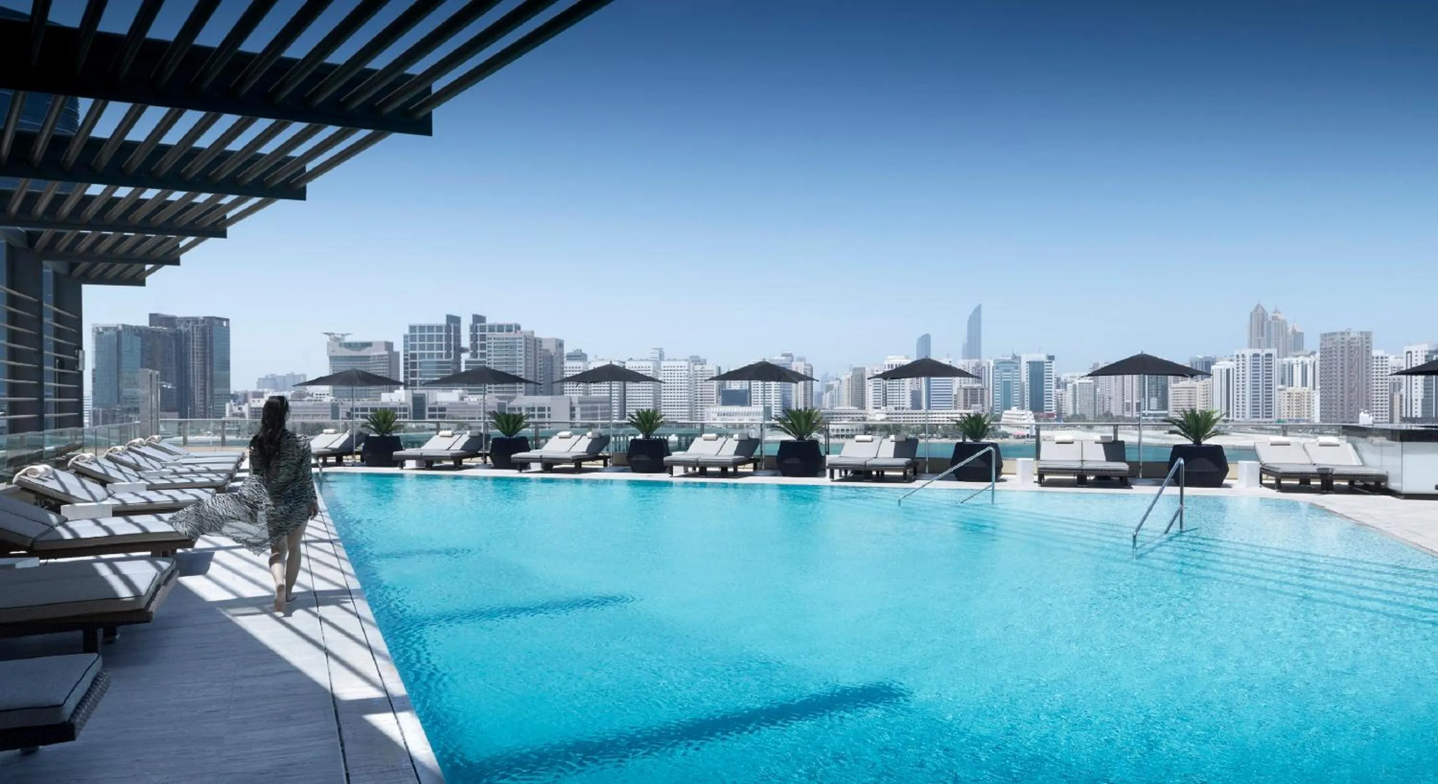 Swimming pool in Four Seasons Hotel Abu Dhabi at Al Maryah Island