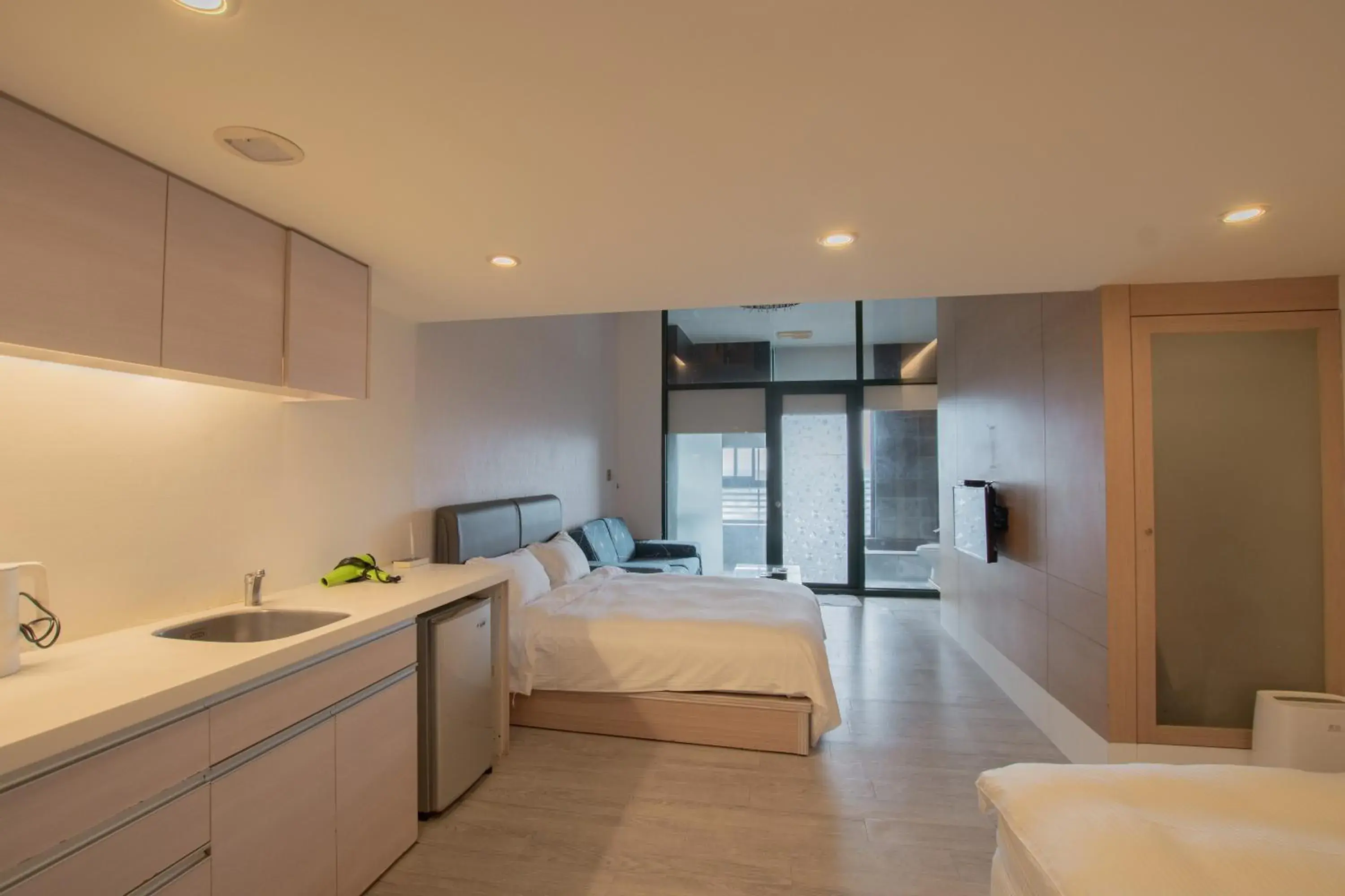 Bed in Duoai Mineral Spring Bed in Duoai Mineral Spring