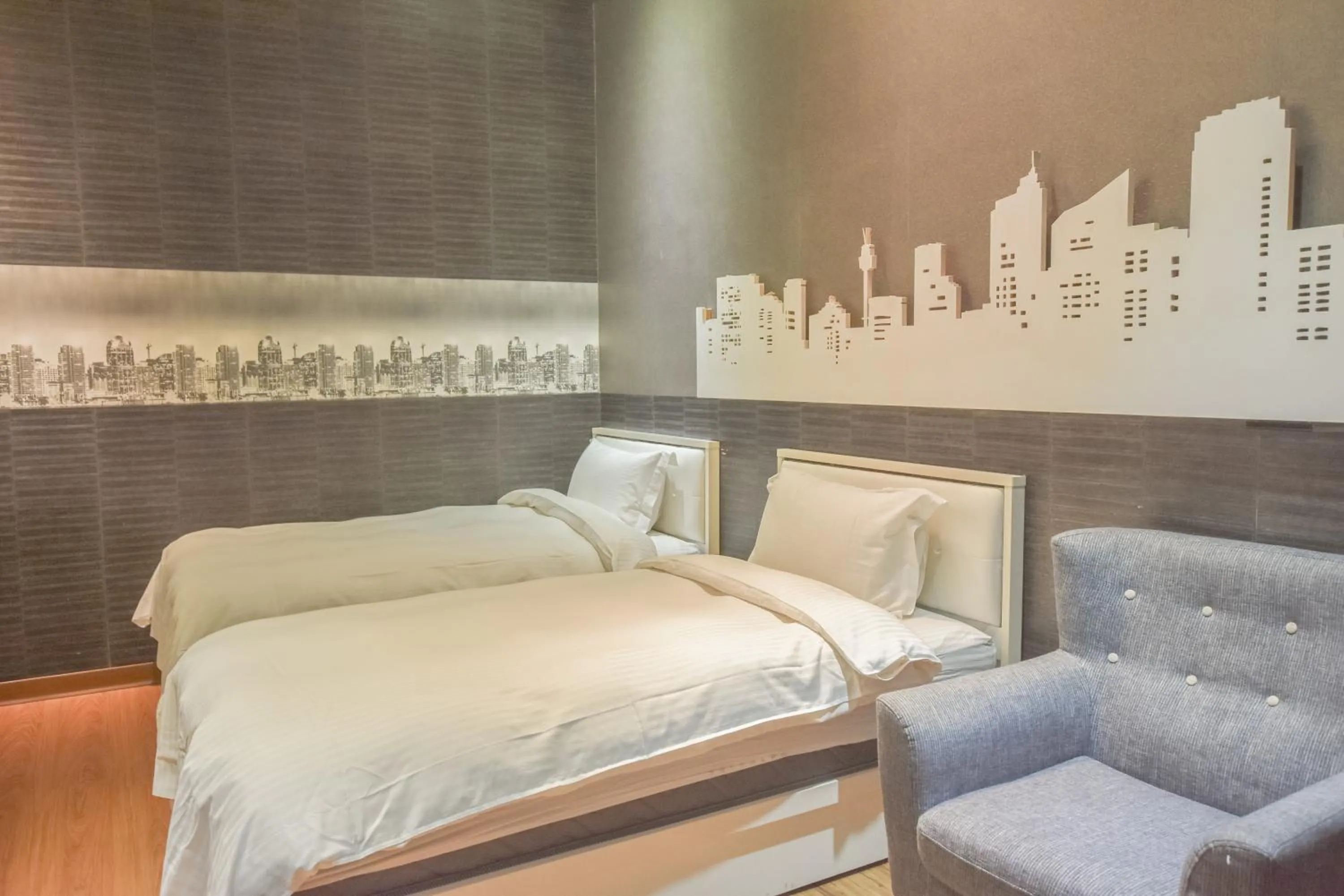 Bed in Duoai Mineral Spring