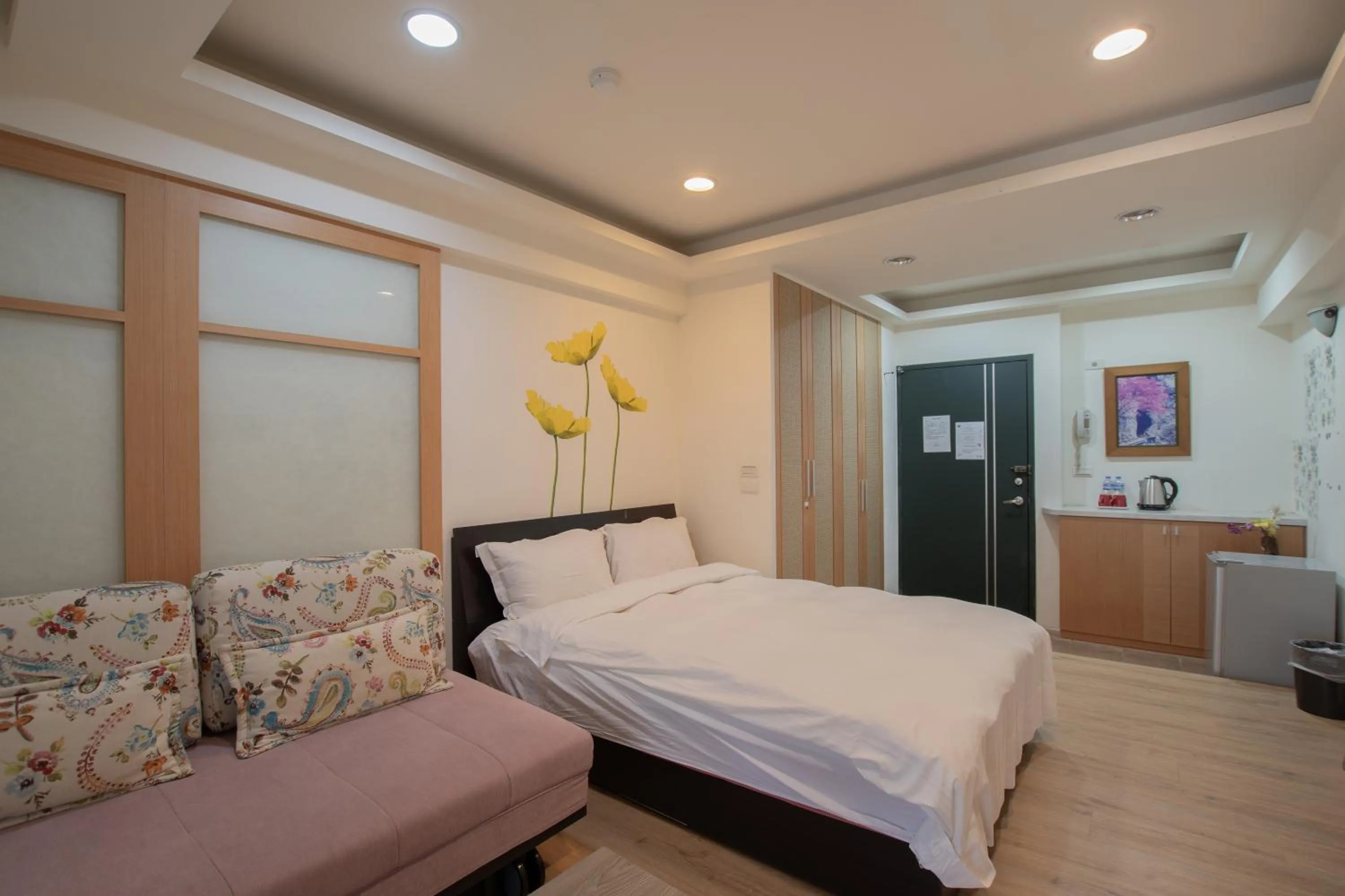 Bed in Duoai Mineral Spring