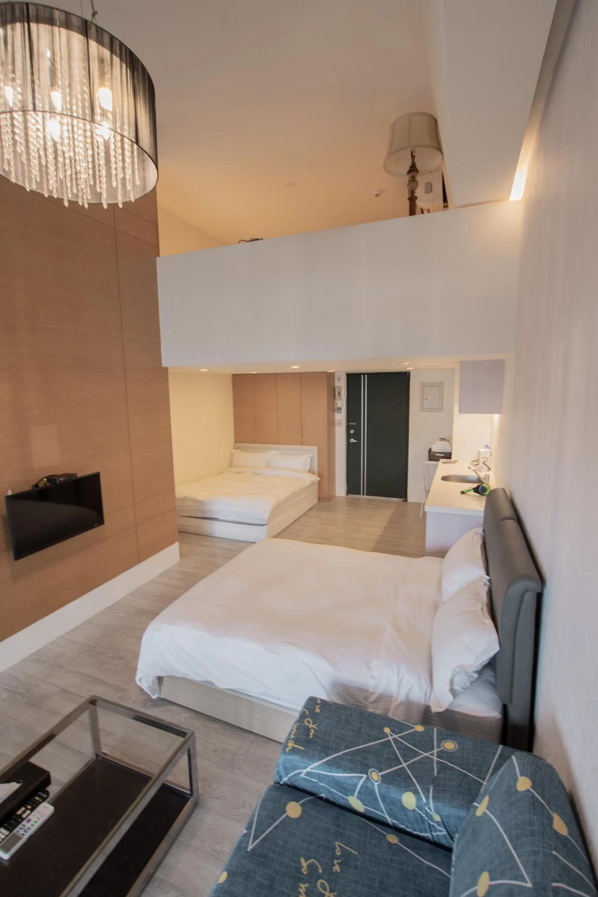 Bed in Duoai Mineral Spring