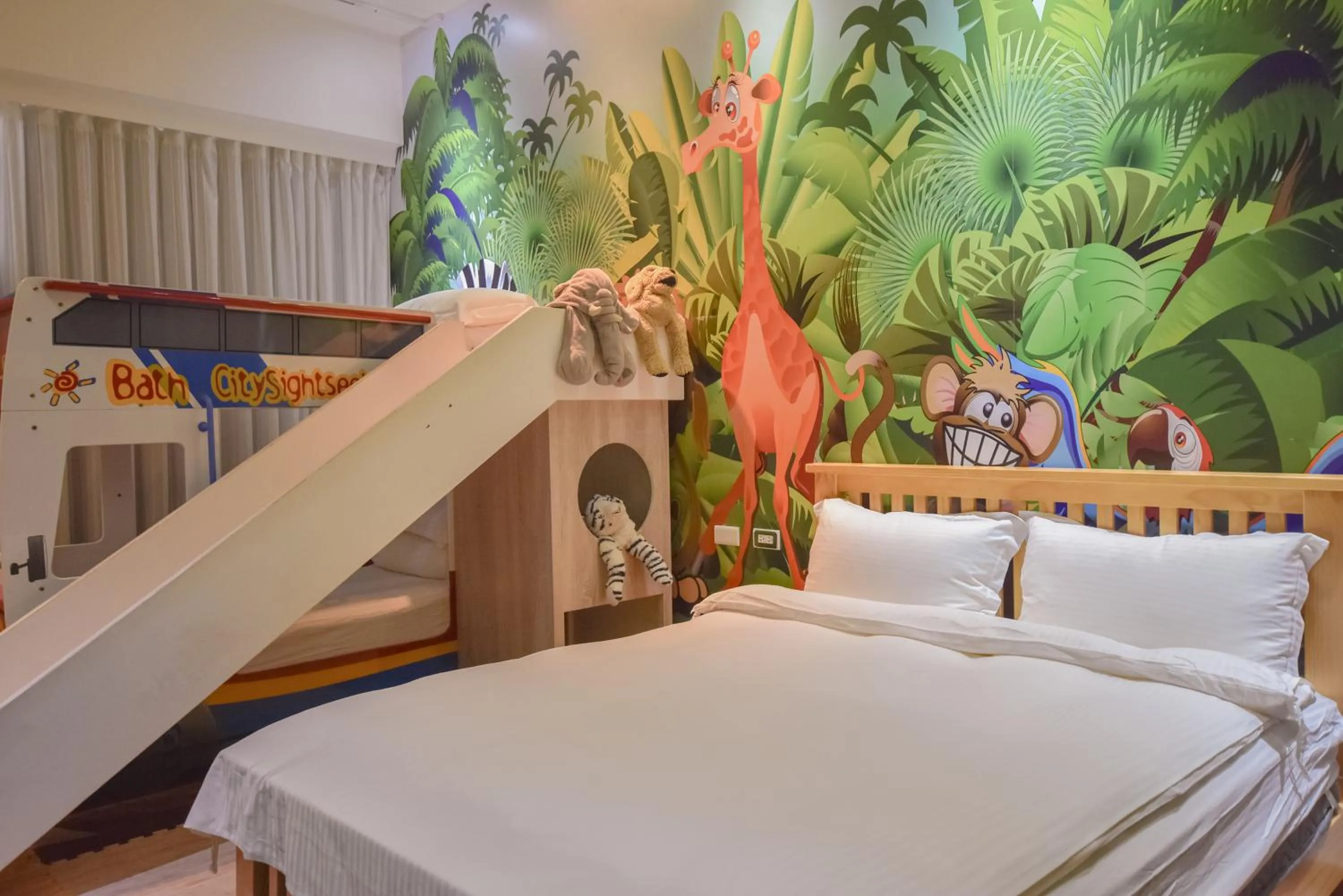 Bed in Duoai Mineral Spring