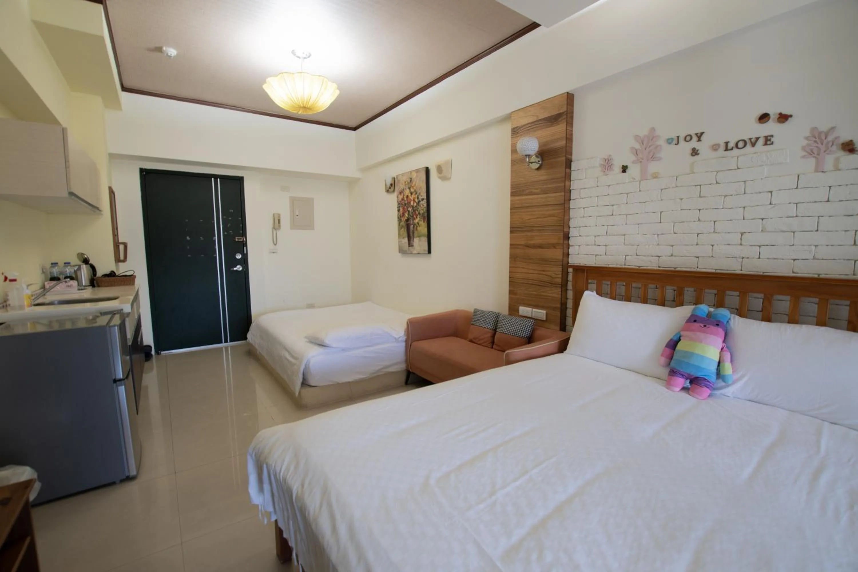 Bed in Duoai Mineral Spring