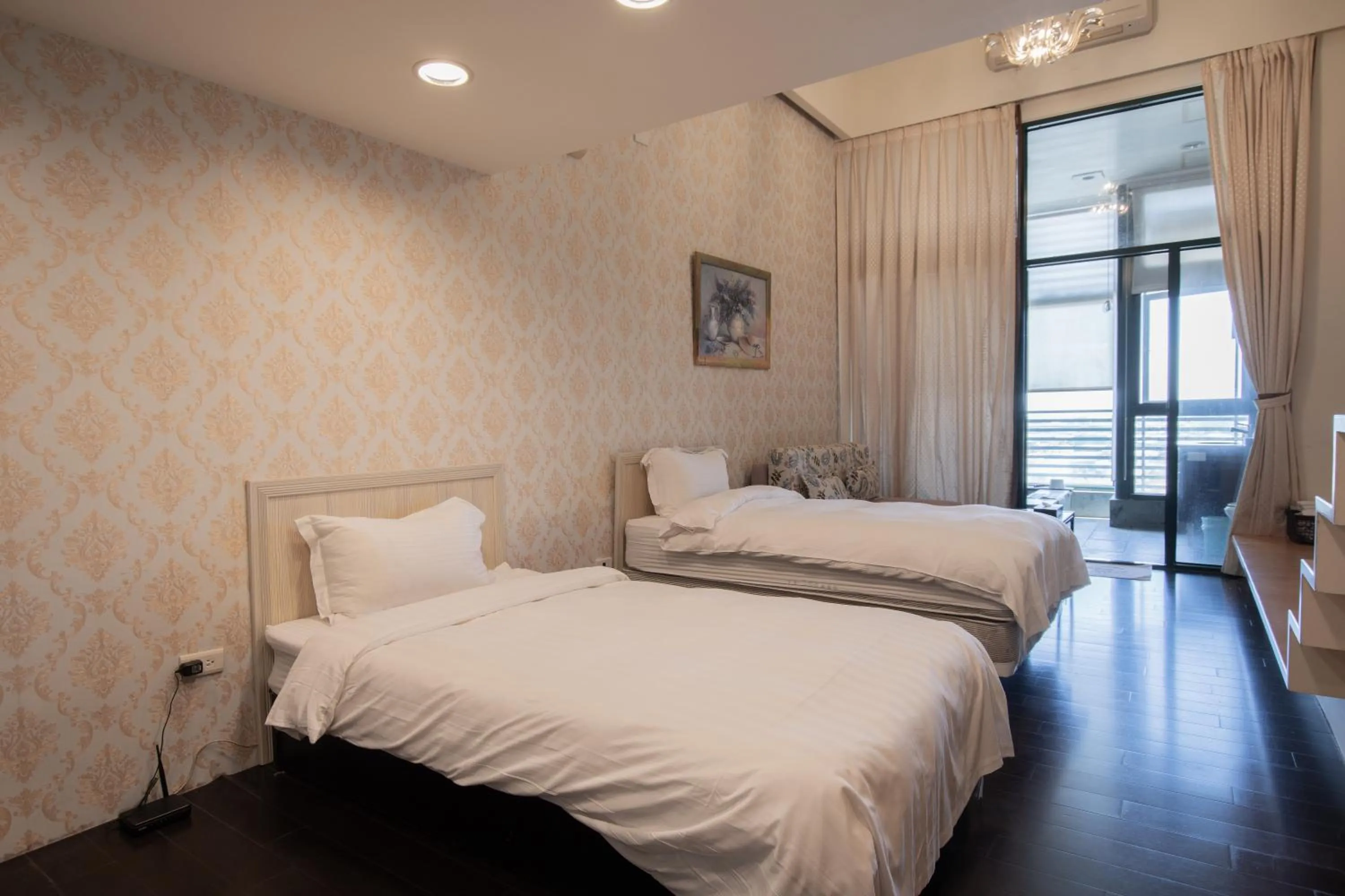 Bed in Duoai Mineral Spring