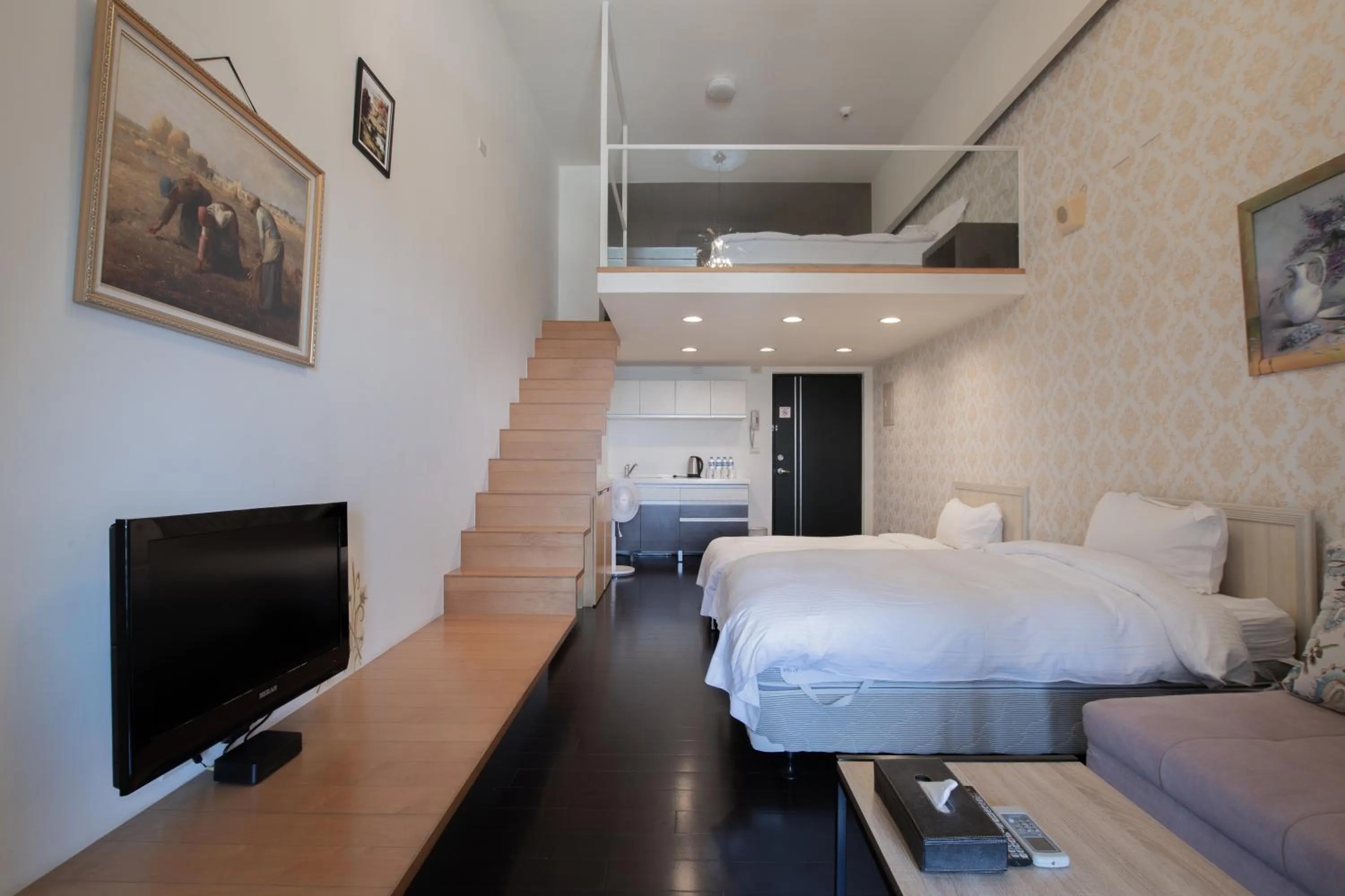 Bed in Duoai Mineral Spring