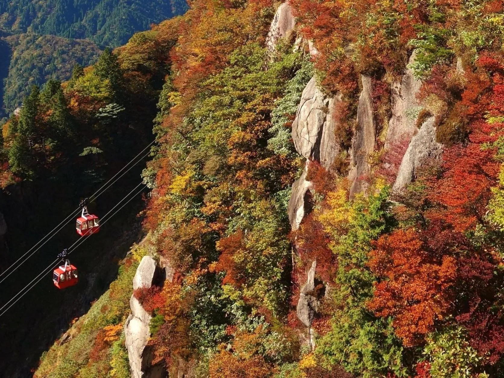 Natural landscape in Hotel Yunomoto
