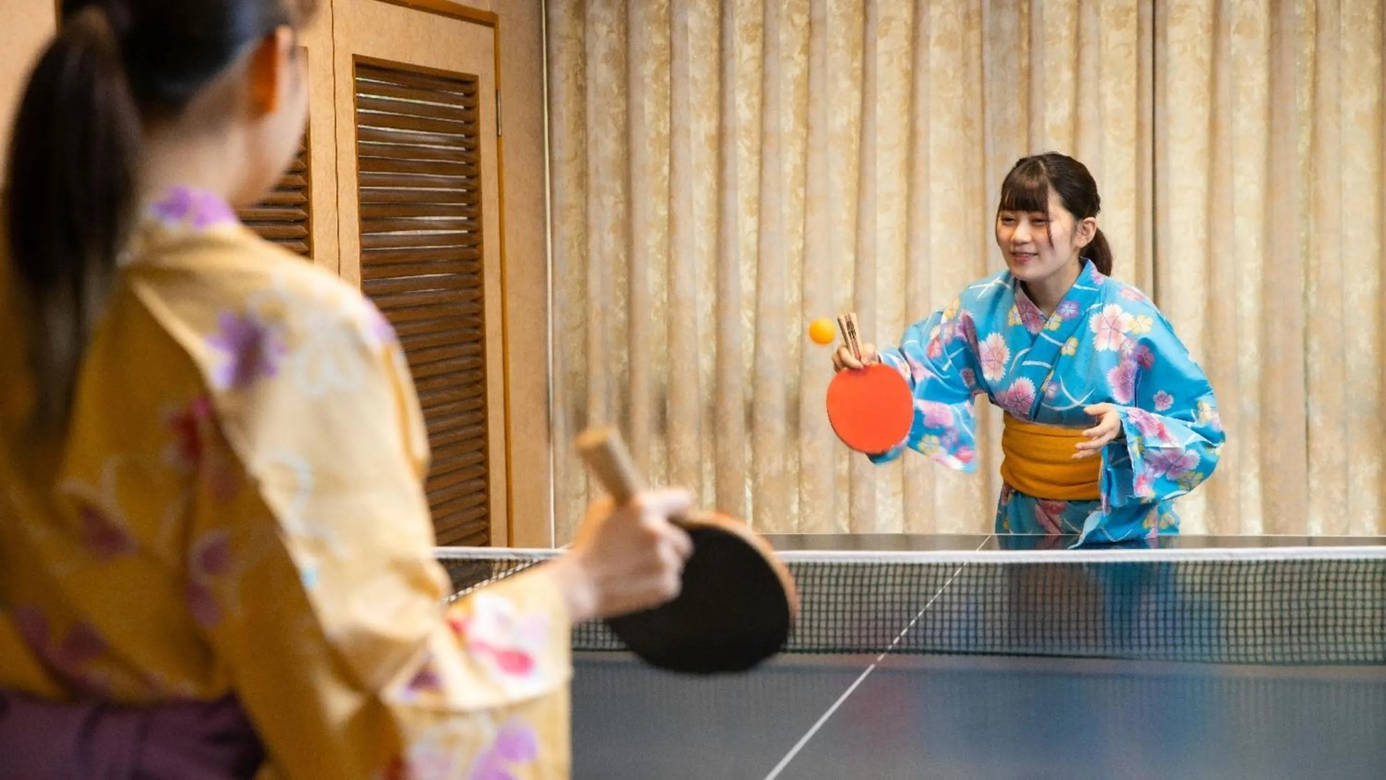 Table tennis in Hotel Yunomoto
