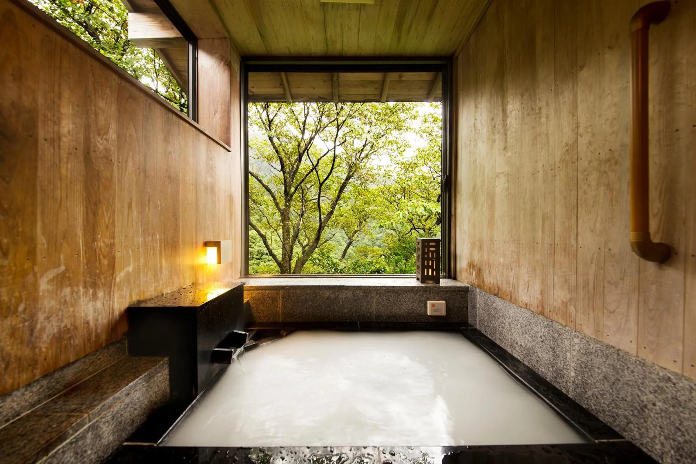 Hot Spring Bath in Hotel Yunomoto