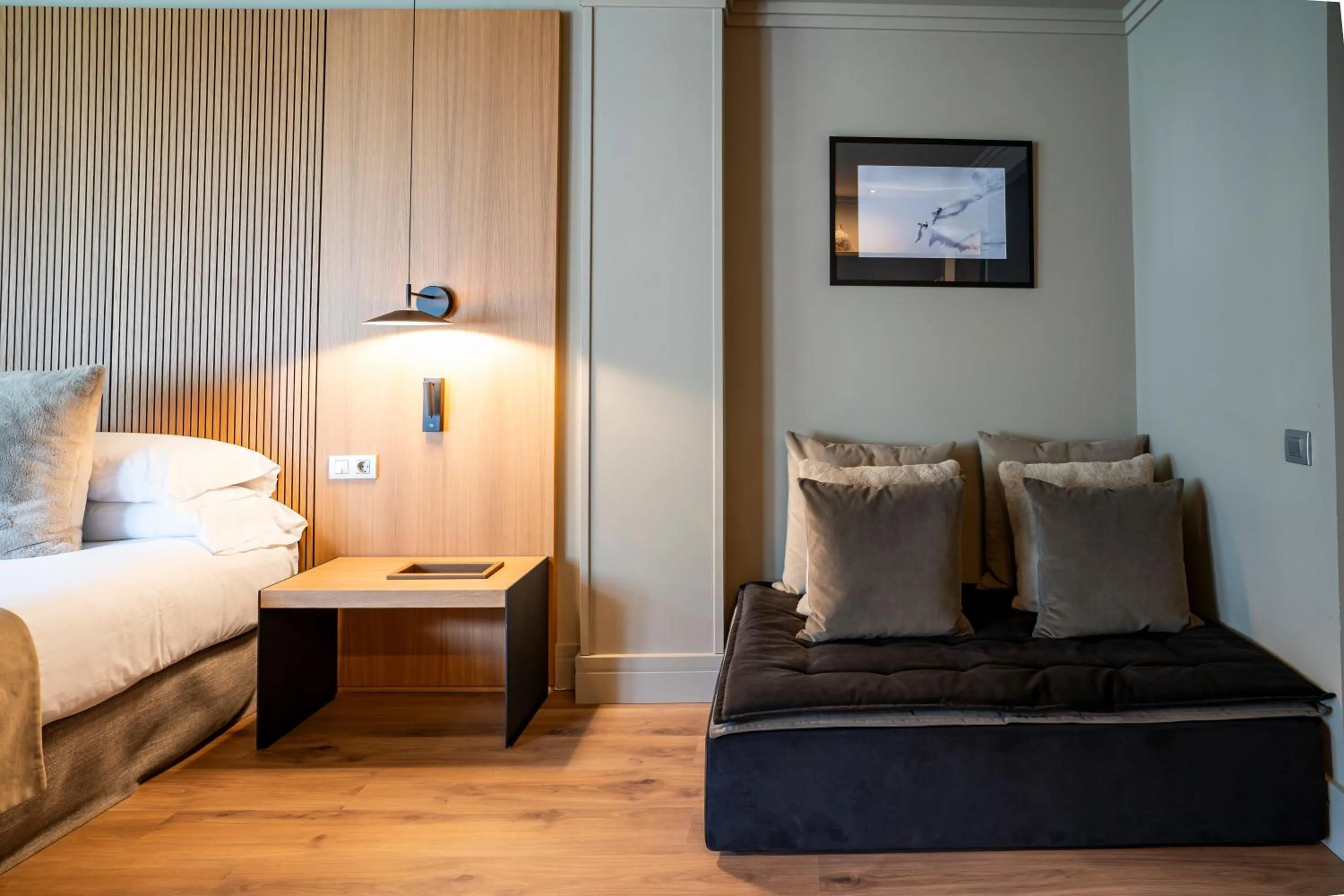 Decorative detail, Bed in Serras Andorra