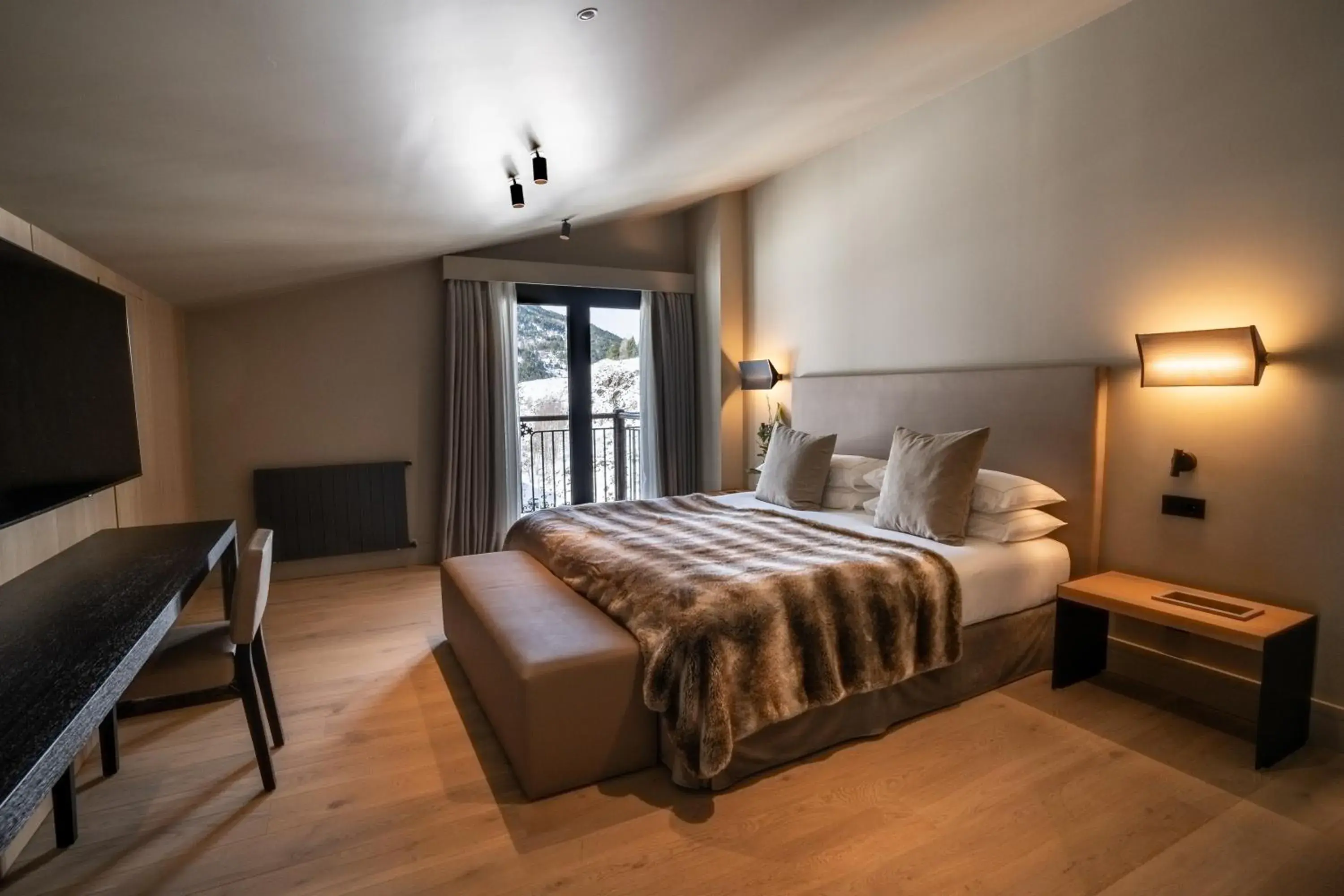 Bedroom, Bed in Serras Andorra Bedroom, Bed in Serras Andorra