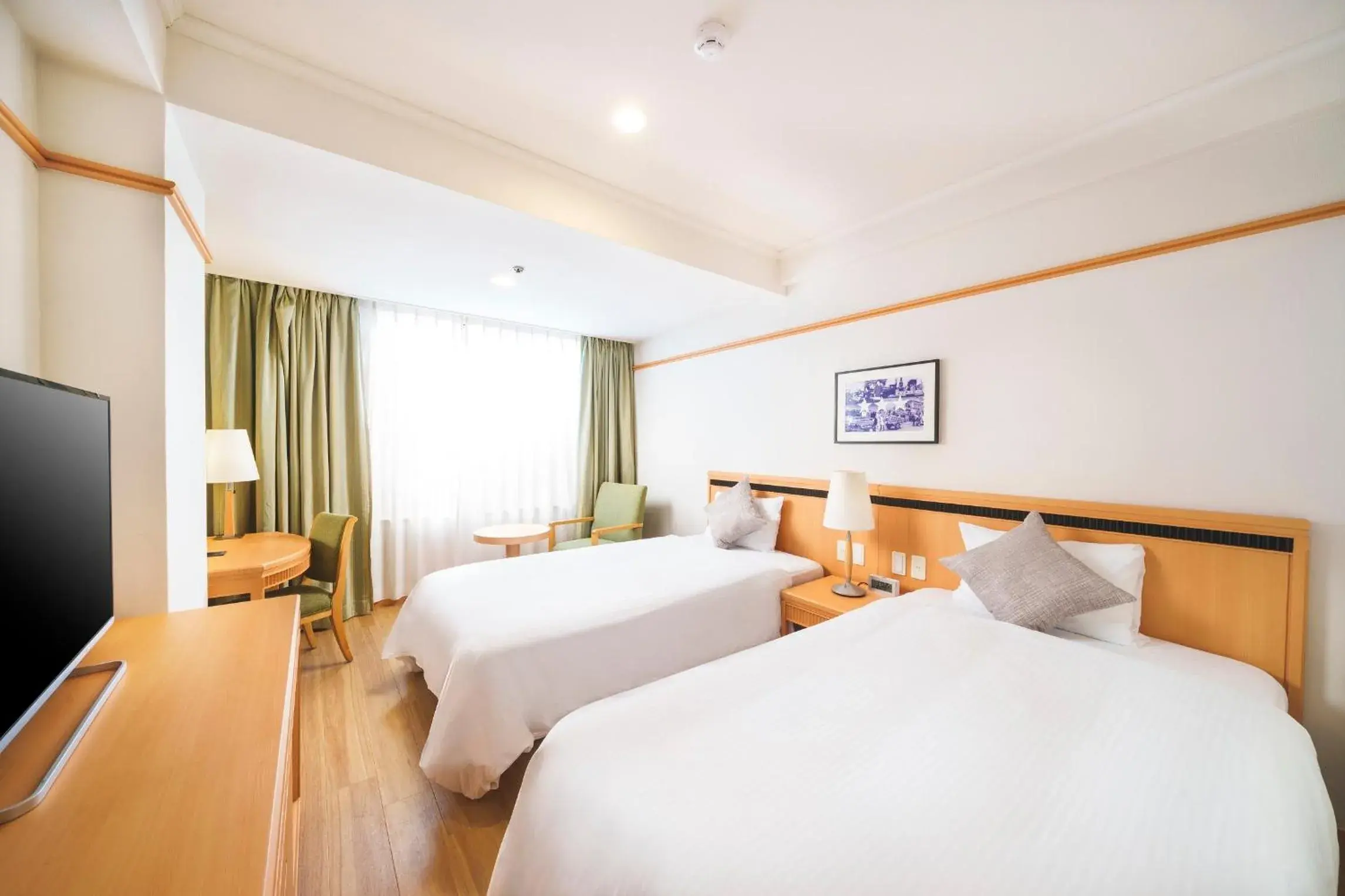 Bed in 琉球オリオンホテル 那覇国際通り Bed in 琉球オリオンホテル 那覇国際通り