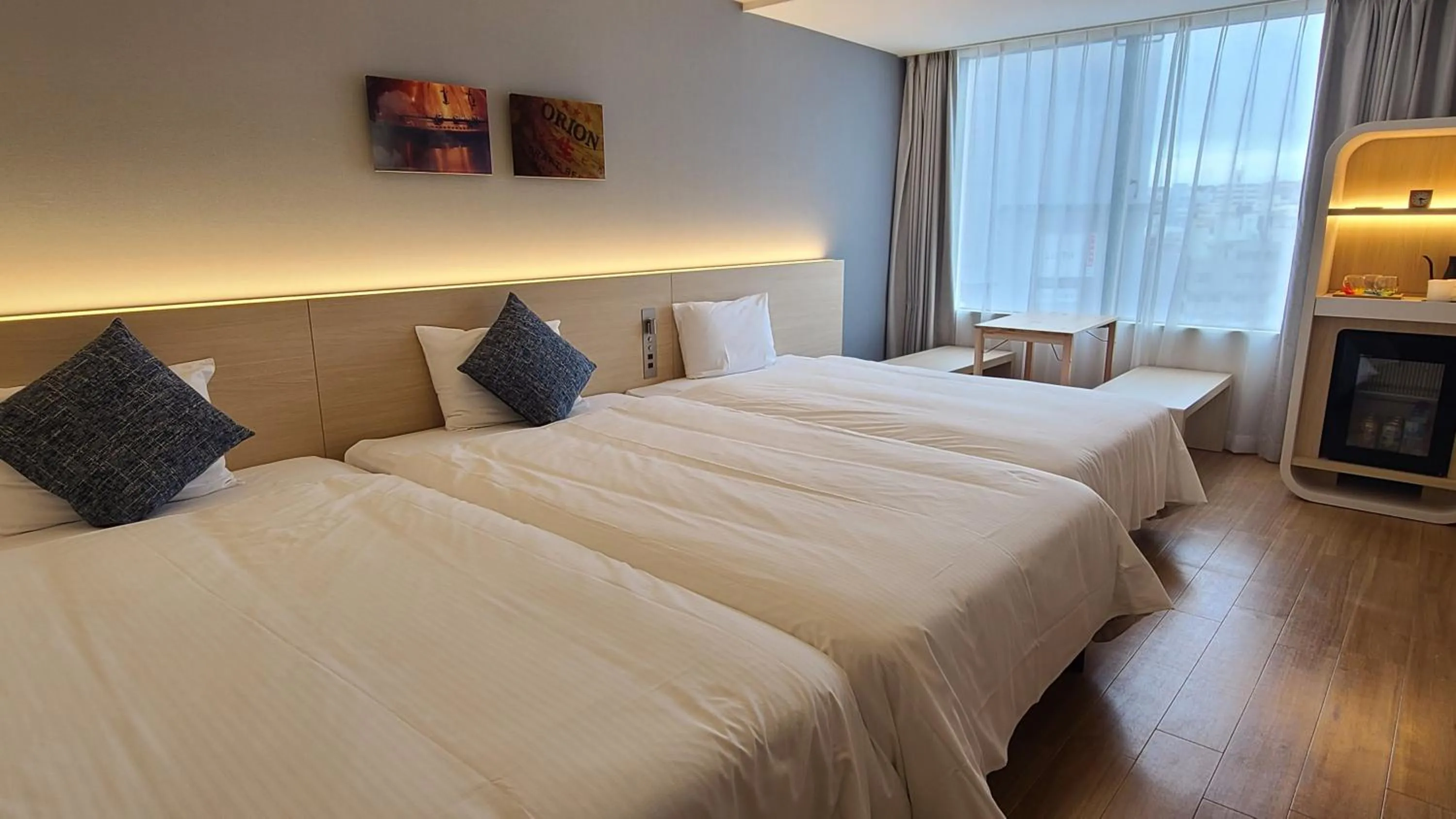 Bed in 琉球オリオンホテル 那覇国際通り