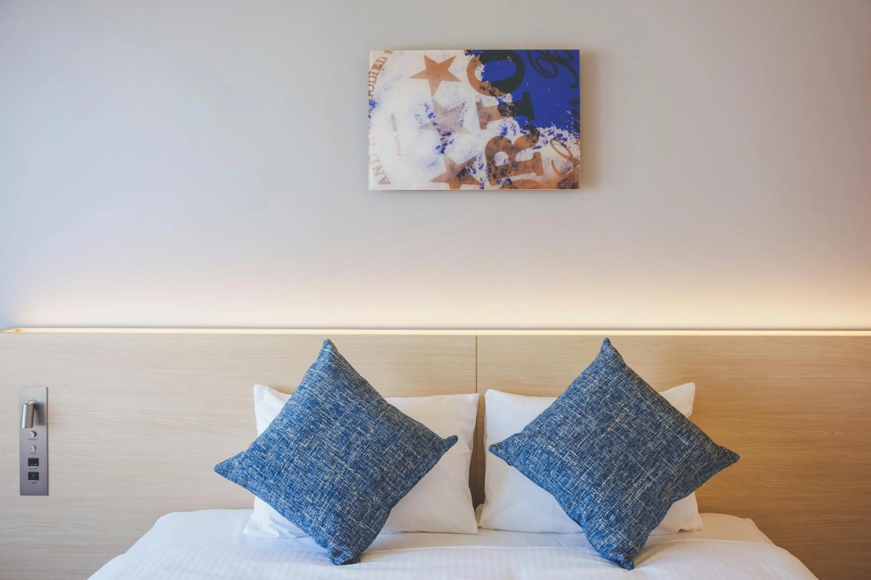 Photo of the whole room, Bed in 琉球オリオンホテル 那覇国際通り