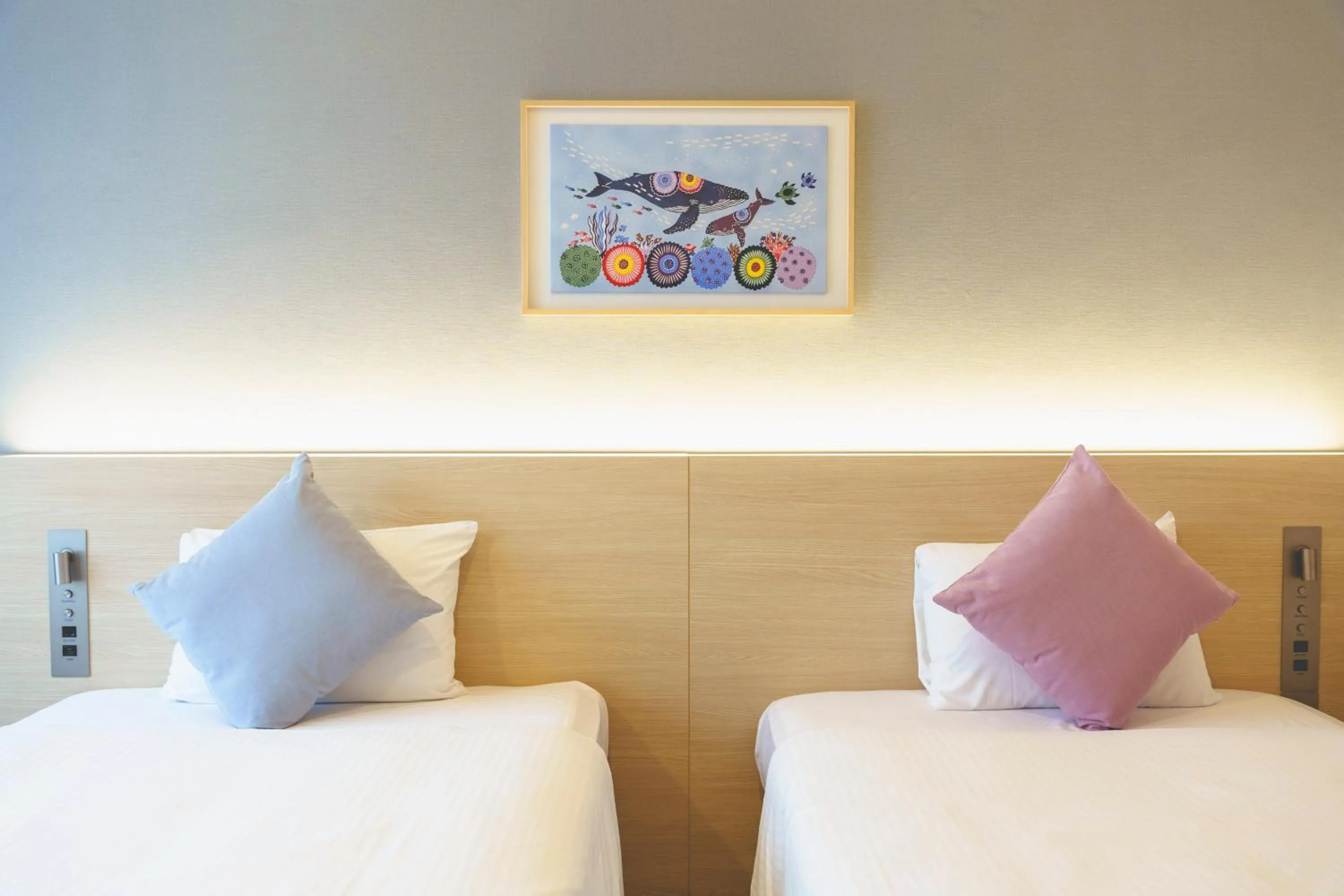 Bed in 琉球オリオンホテル 那覇国際通り