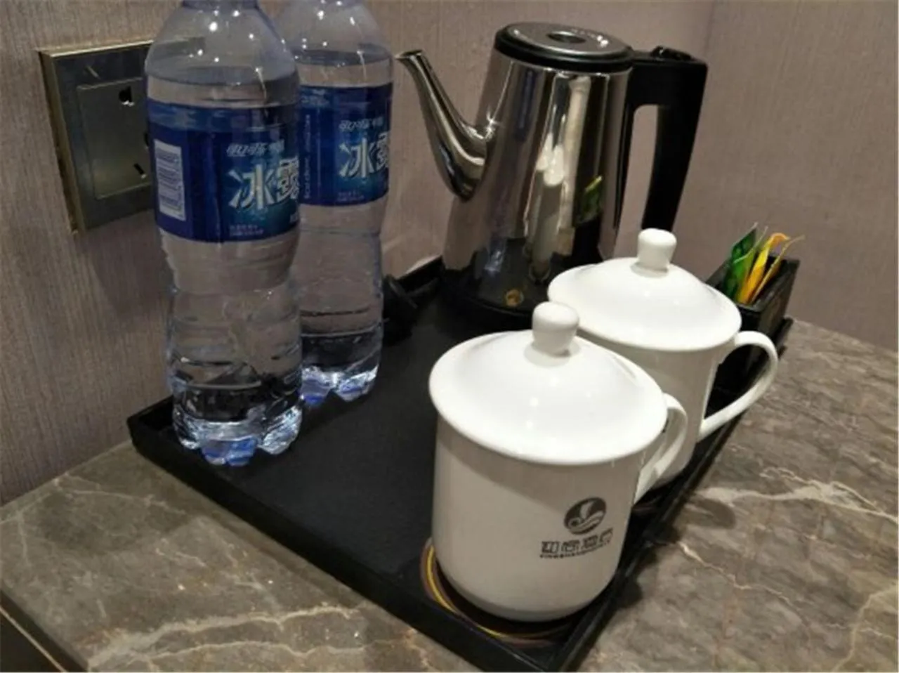 Decorative detail in lnsail Hotel Shenzhen Luohu Port Railway Station