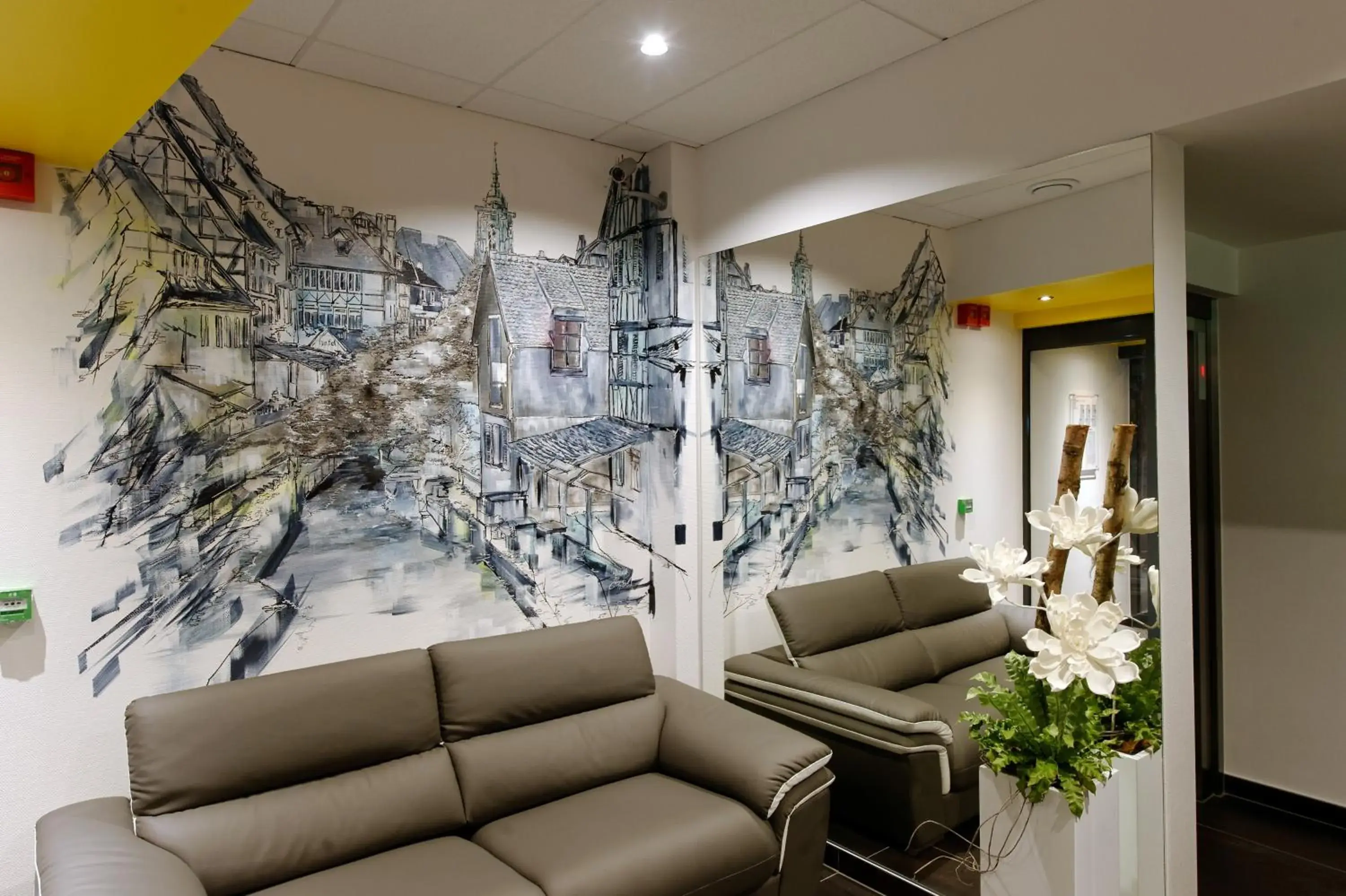 Lobby or reception in Colmar Hotel Lobby or reception in Colmar Hotel