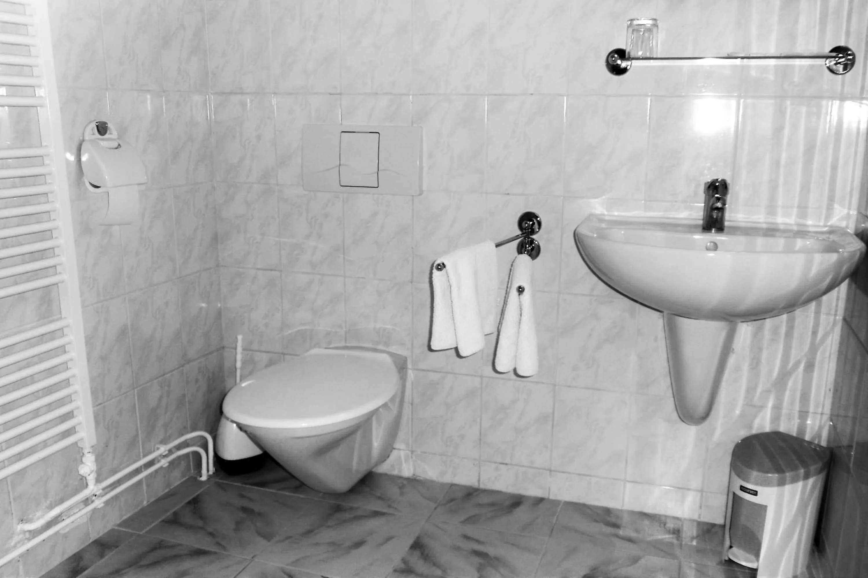 Bathroom in Hotel Amos