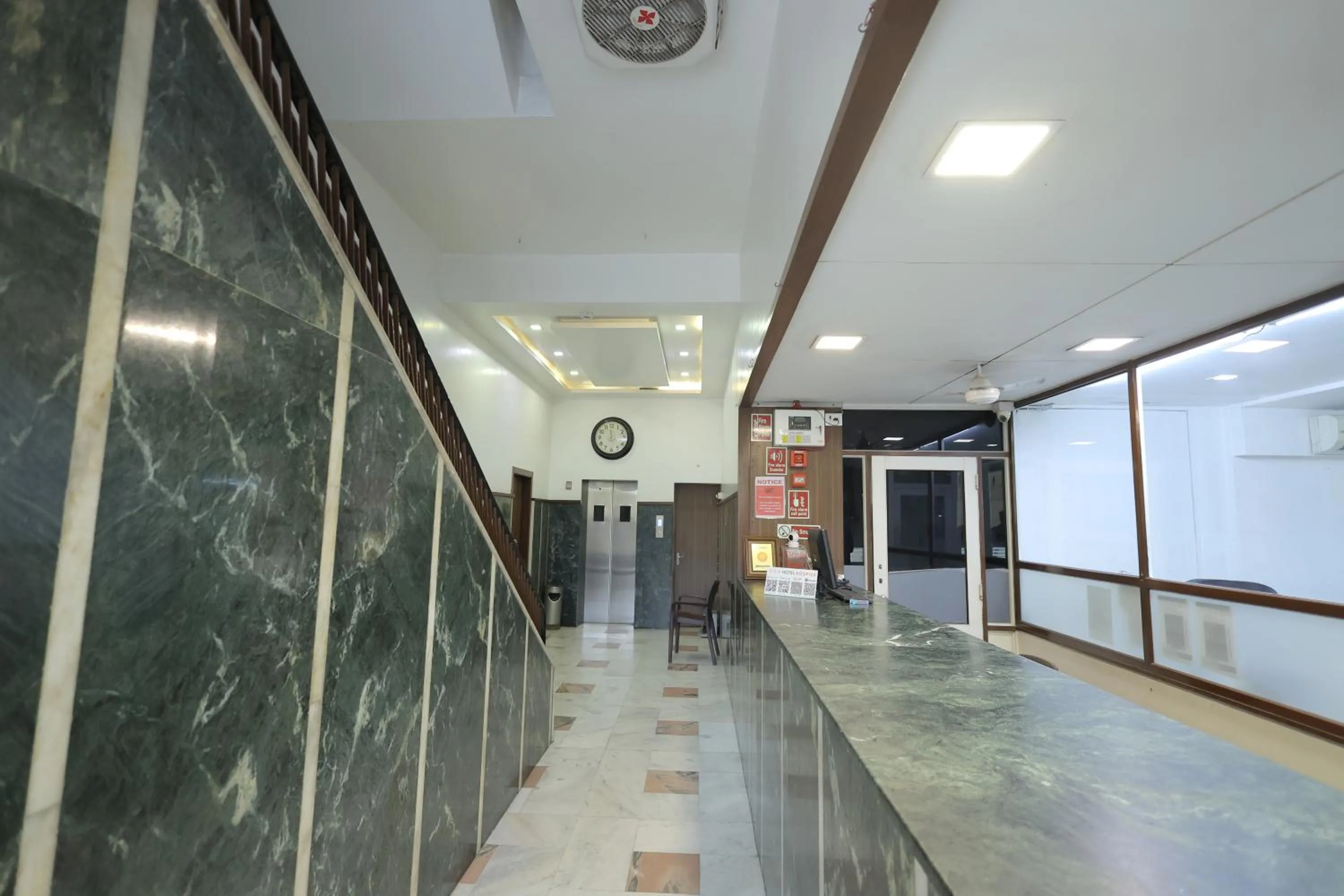 Lobby or reception in Hotel Hospice
