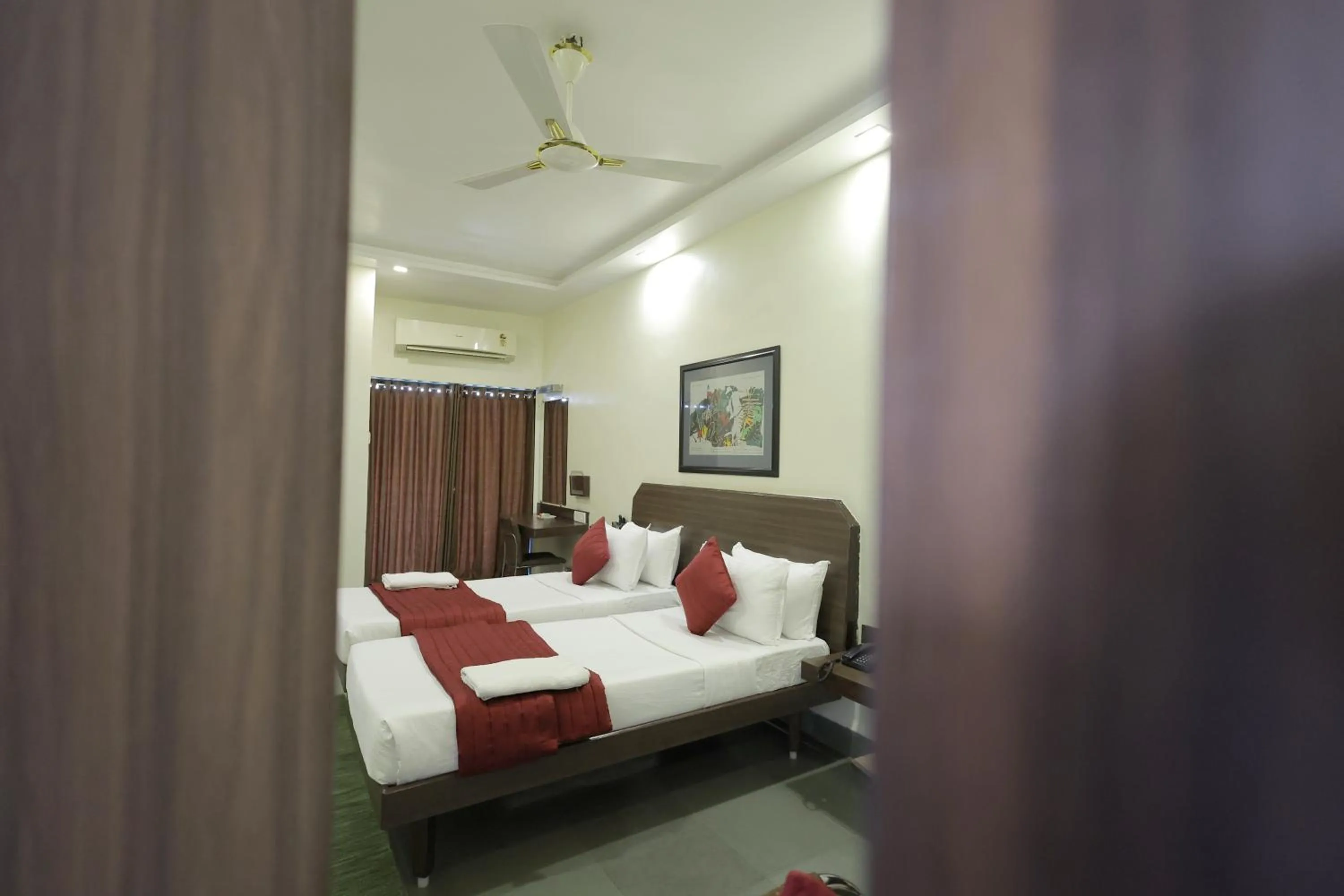 Bed in Hotel Hospice