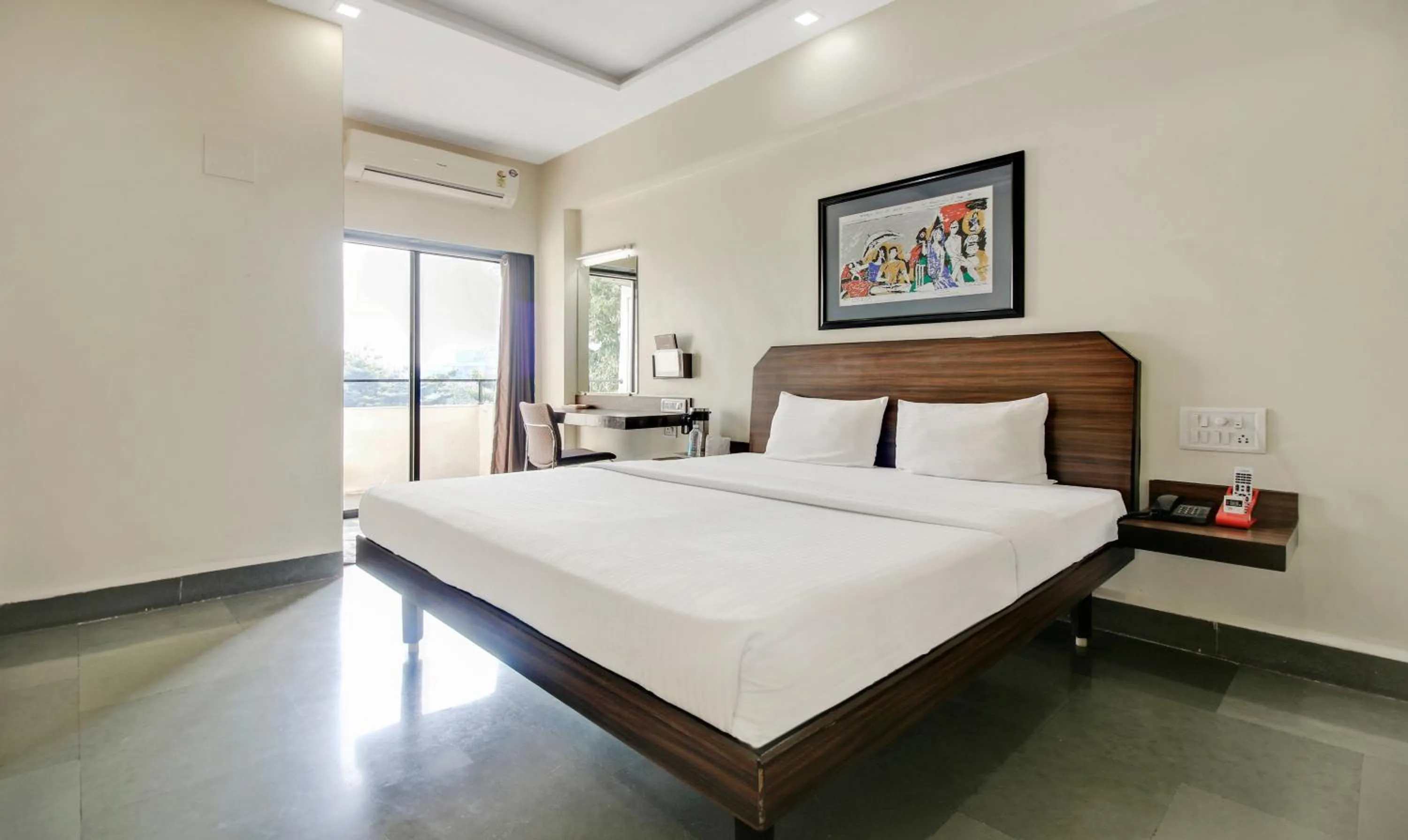 Bed in Hotel Hospice