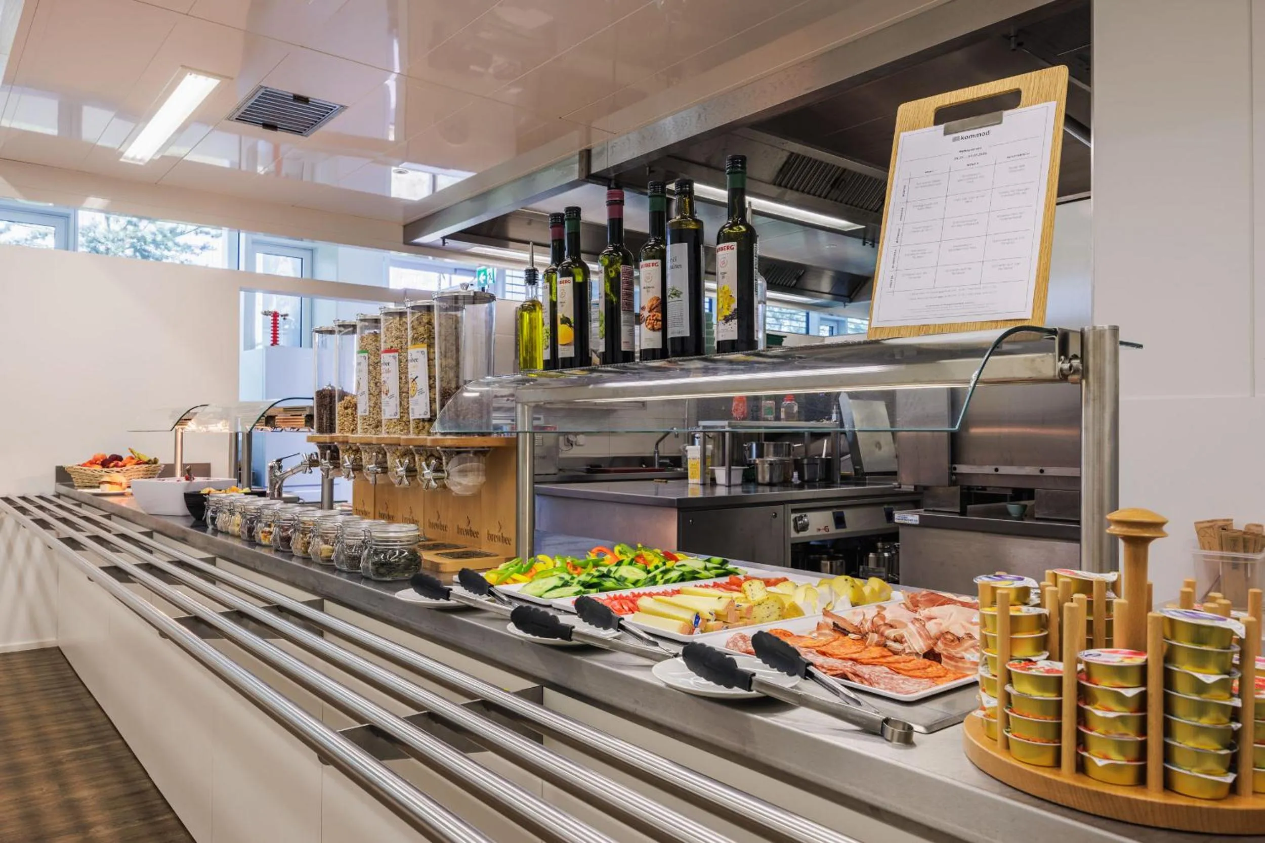 Buffet breakfast in Hotel kommod