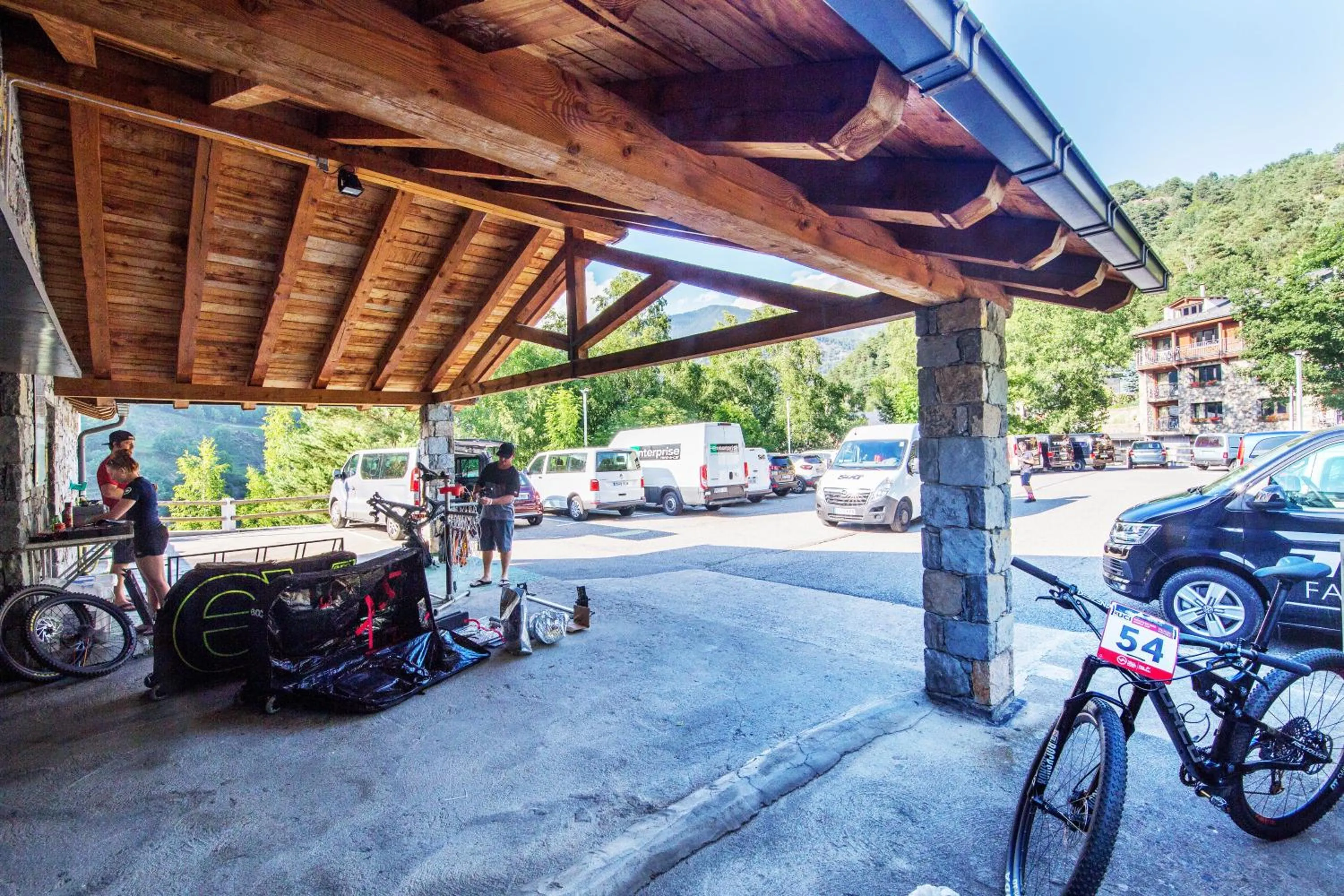 On site in Apartaments Giberga