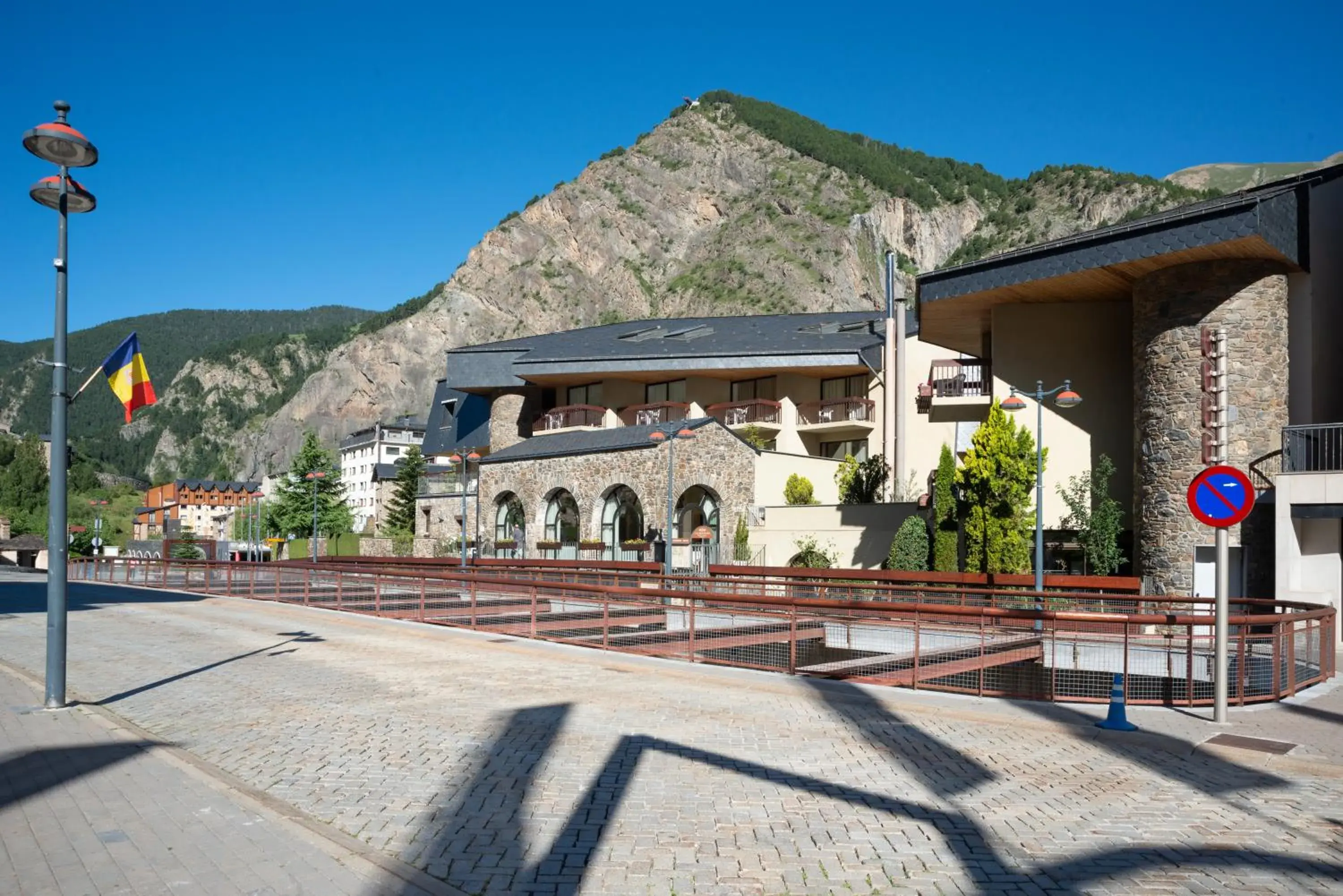 Property building in Hotel Bonavida Property building in Hotel Bonavida