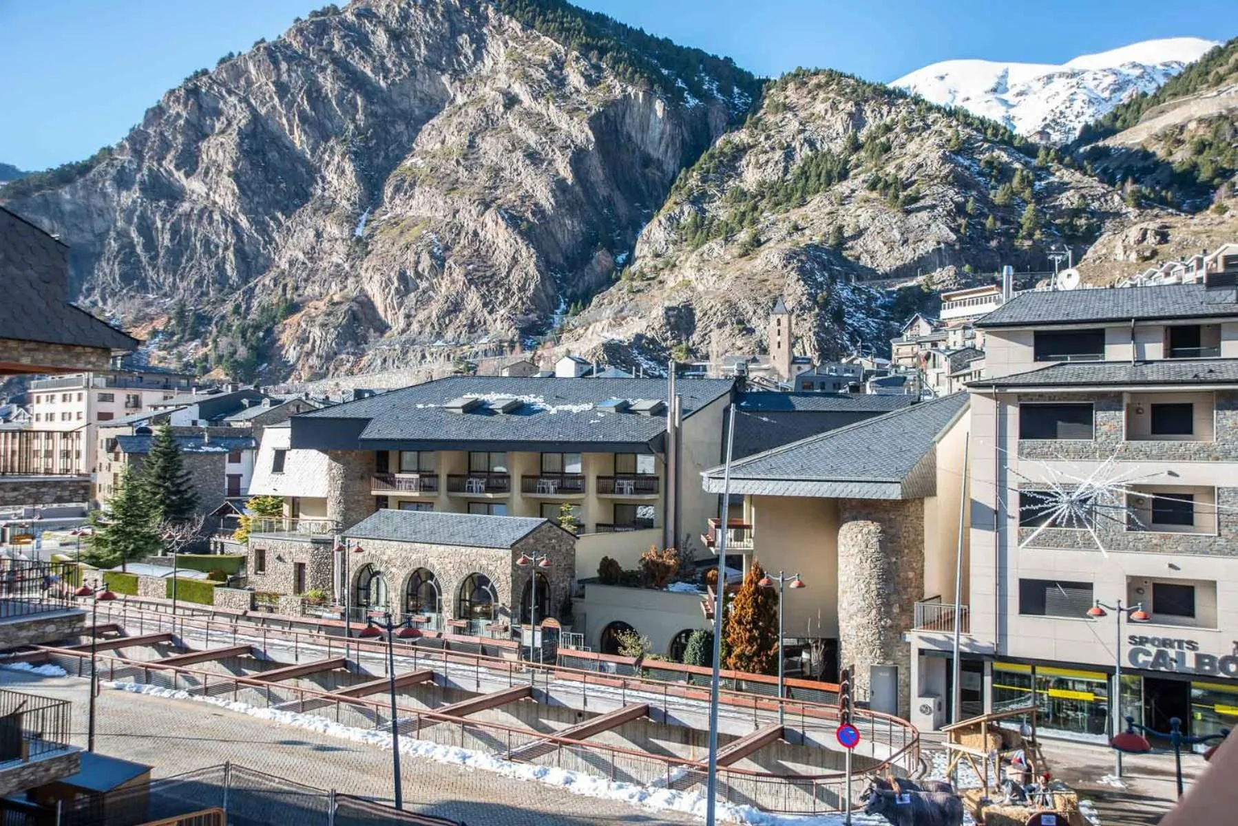 Natural landscape in Hotel Bonavida