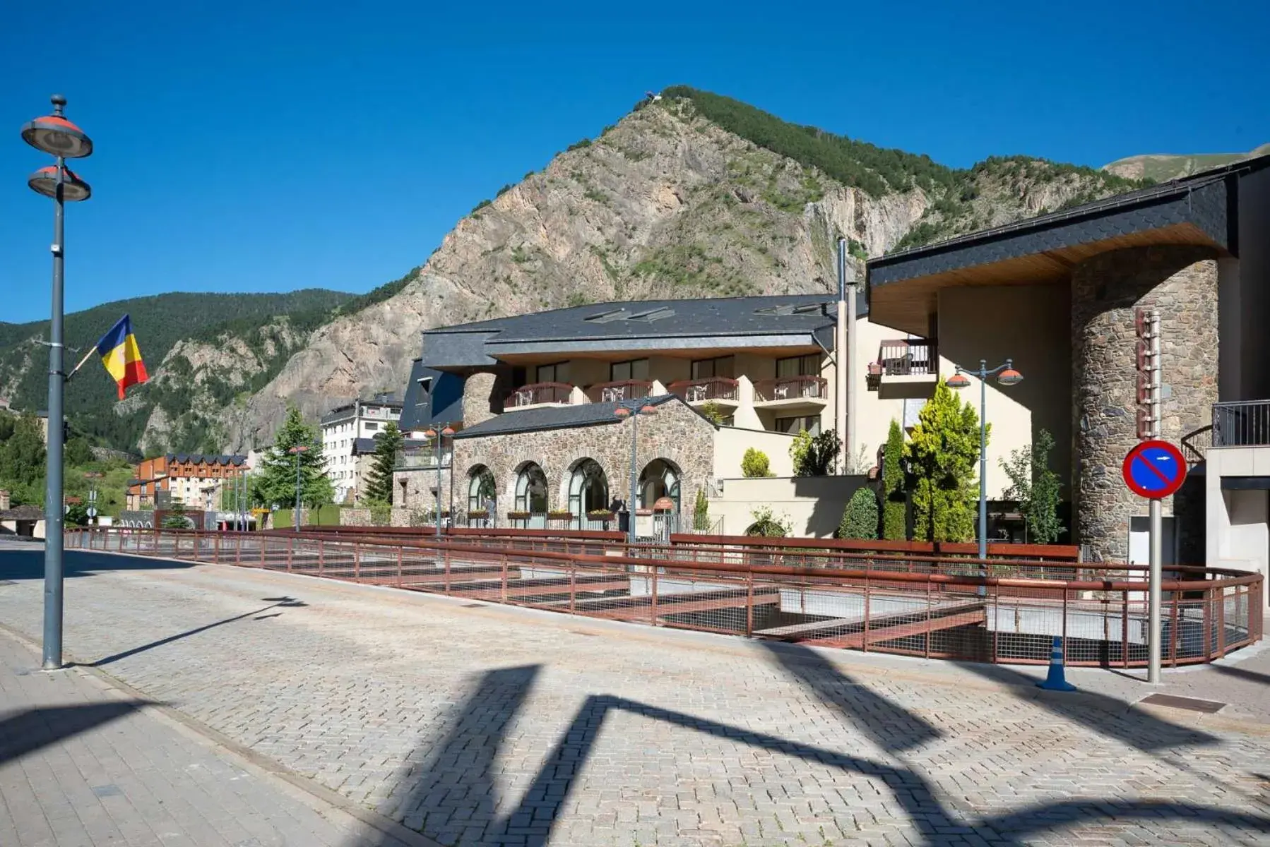 Property building in Hotel Bonavida Property building in Hotel Bonavida