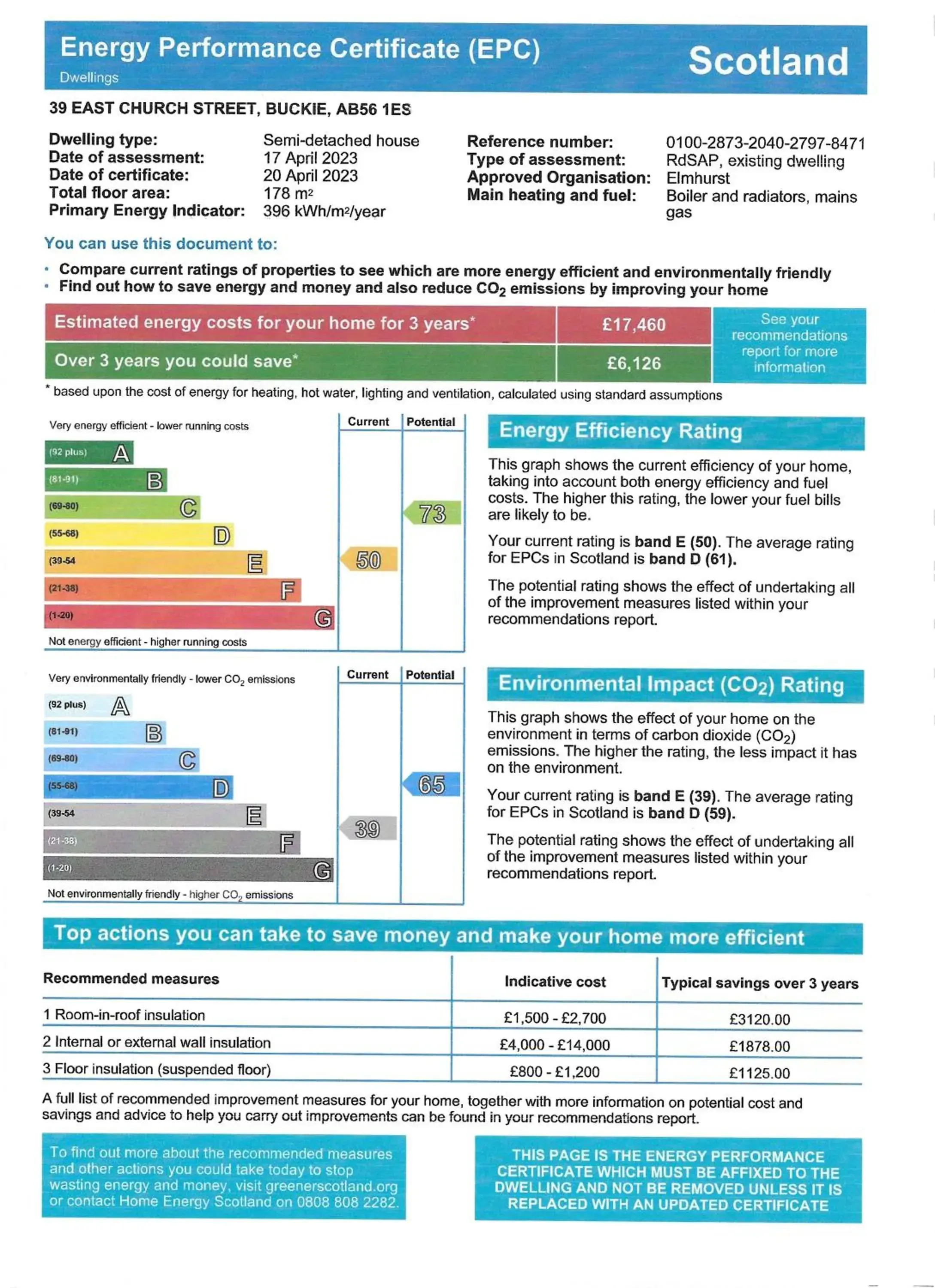 Property building in Kintrae B&B Property building in Kintrae B&B