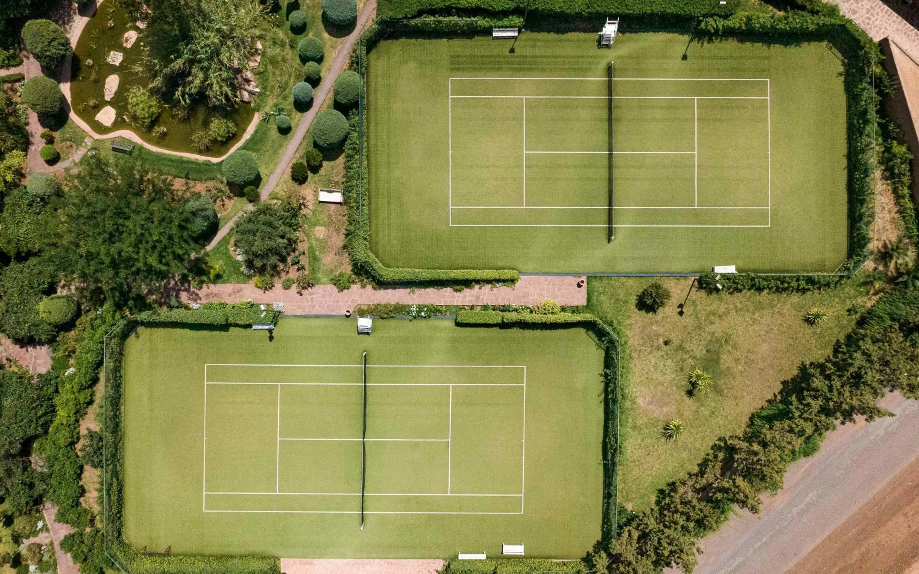 Bird's eye view in Kasbah Tamadot - Sir Richard Branson's Moroccan Retreat