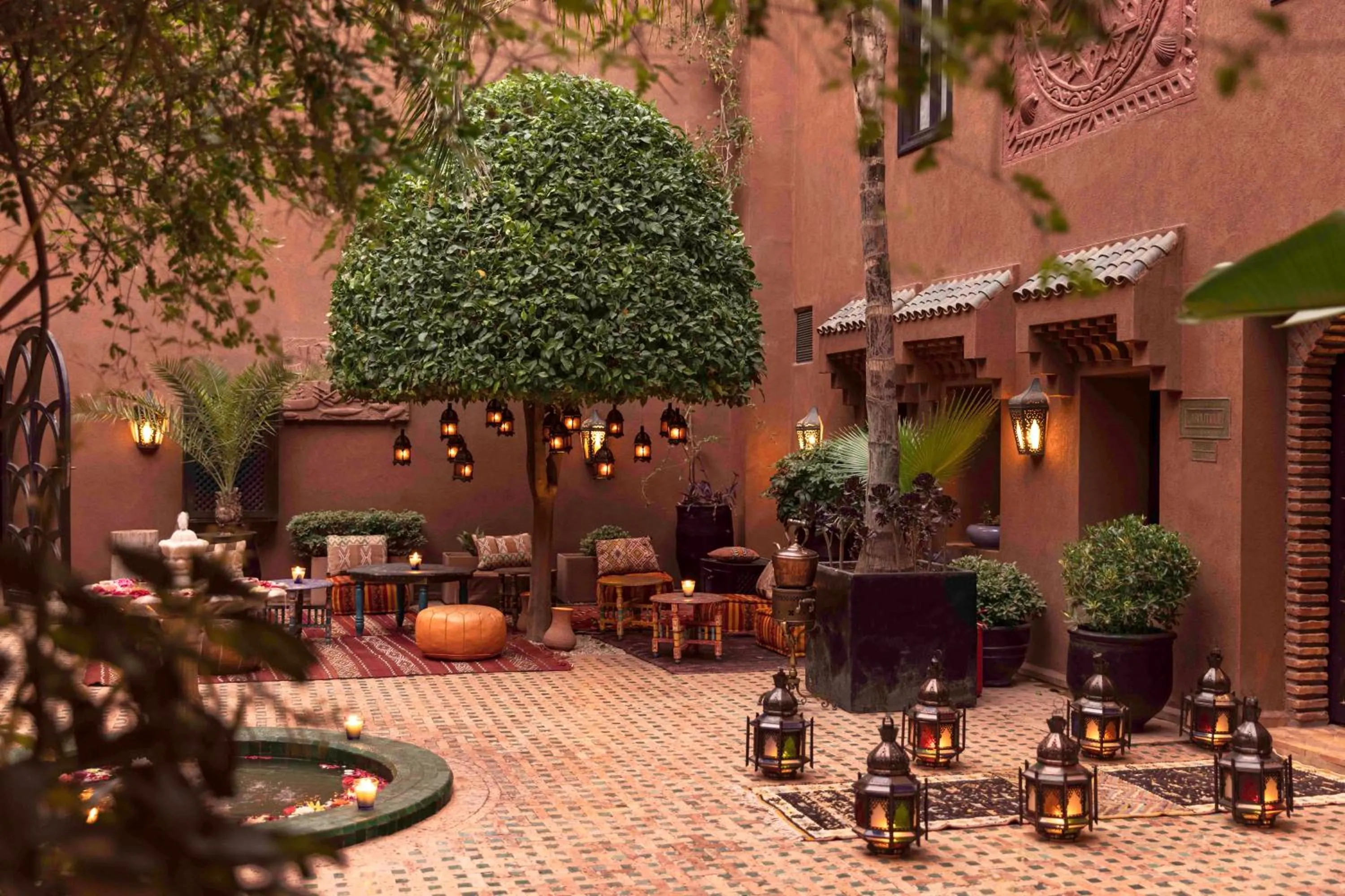 Area and facilities in Kasbah Tamadot - Sir Richard Branson's Moroccan Retreat