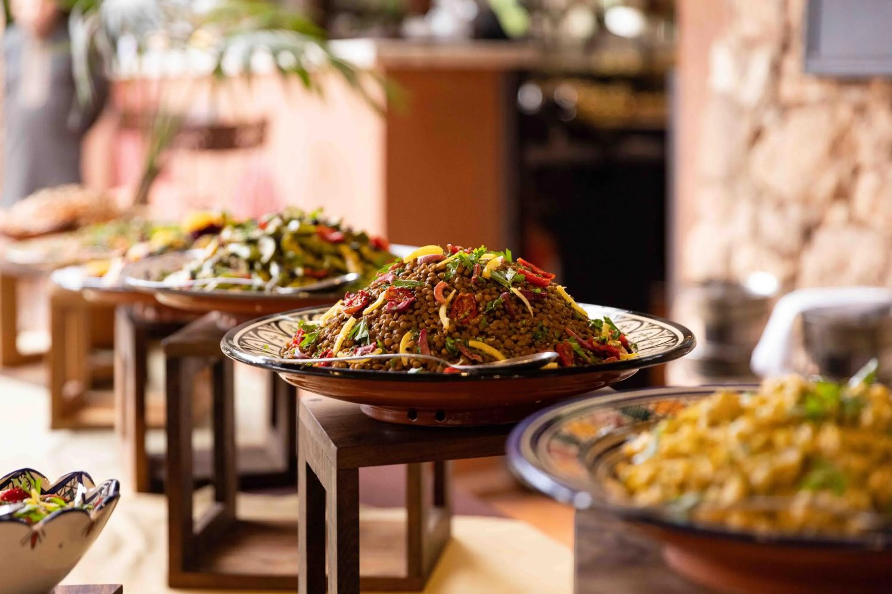 Food and drinks in Kasbah Tamadot - Sir Richard Branson's Moroccan Retreat
