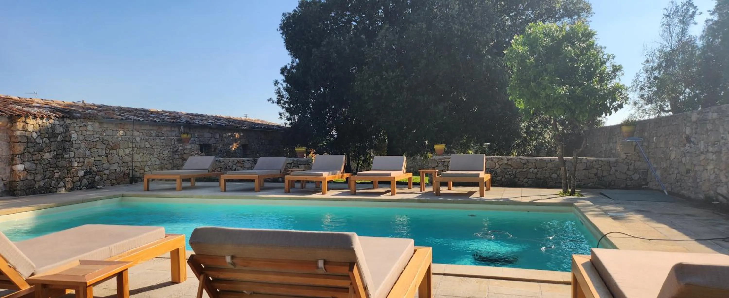 Swimming pool in Masseria Violante Boutique Hotel