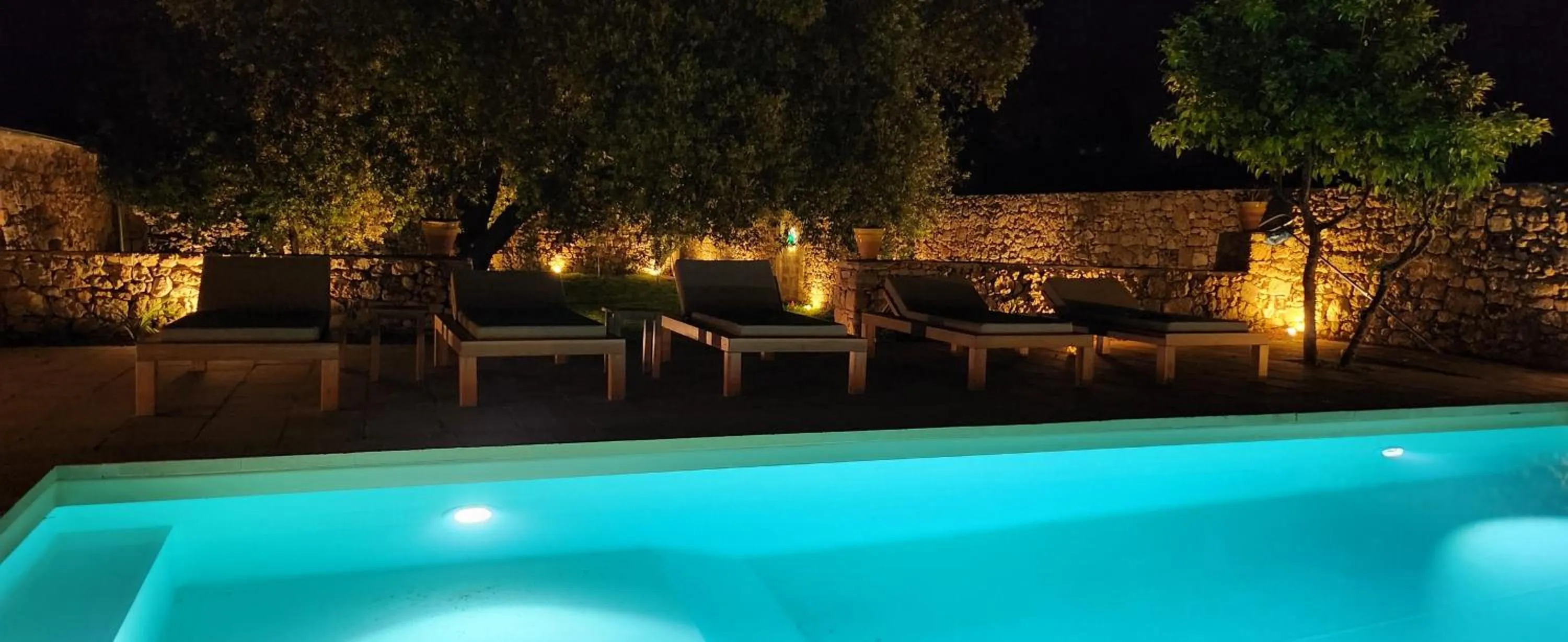 Swimming pool in Masseria Violante Boutique Hotel