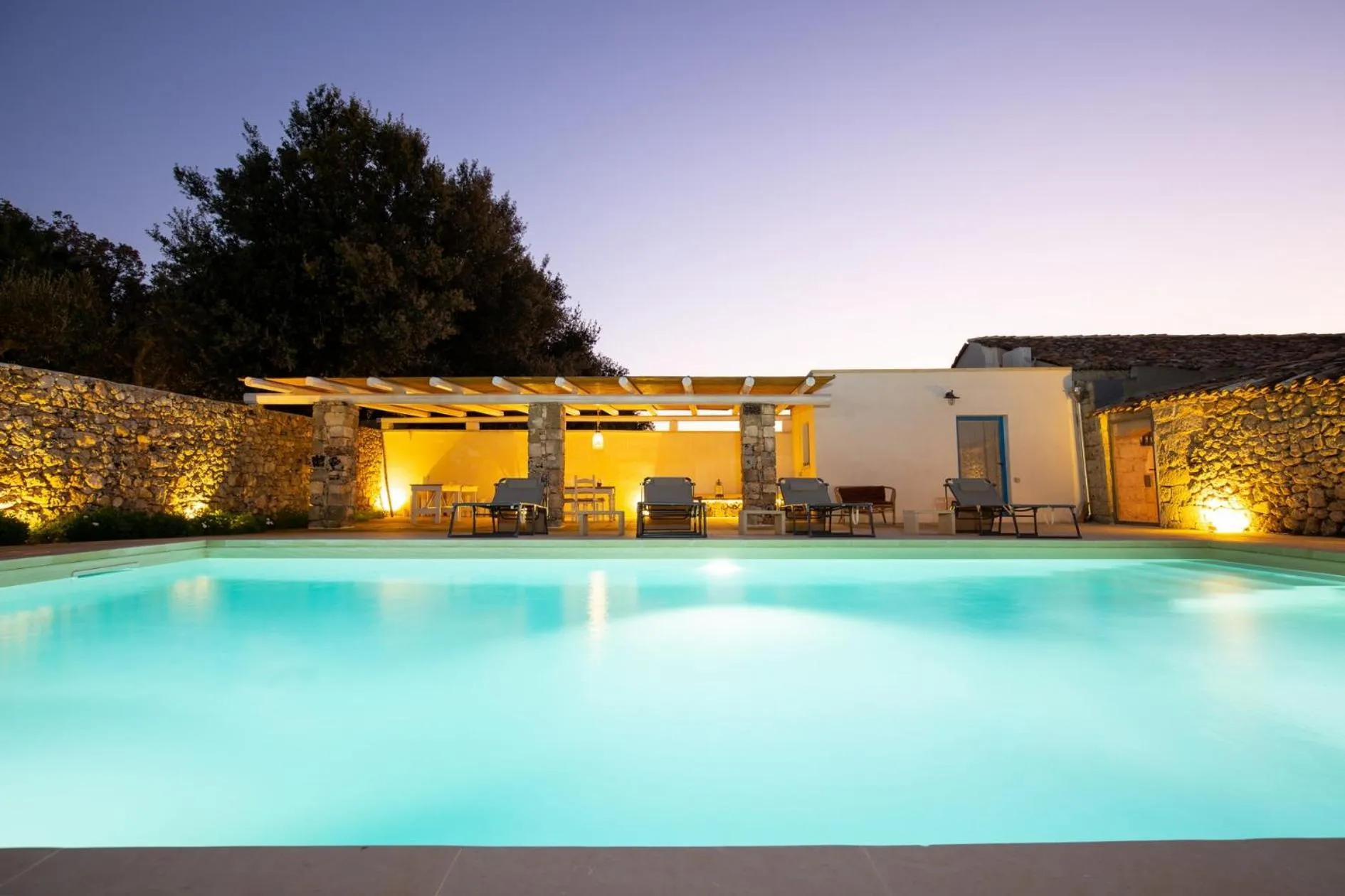 Swimming pool in Masseria Violante Boutique Hotel